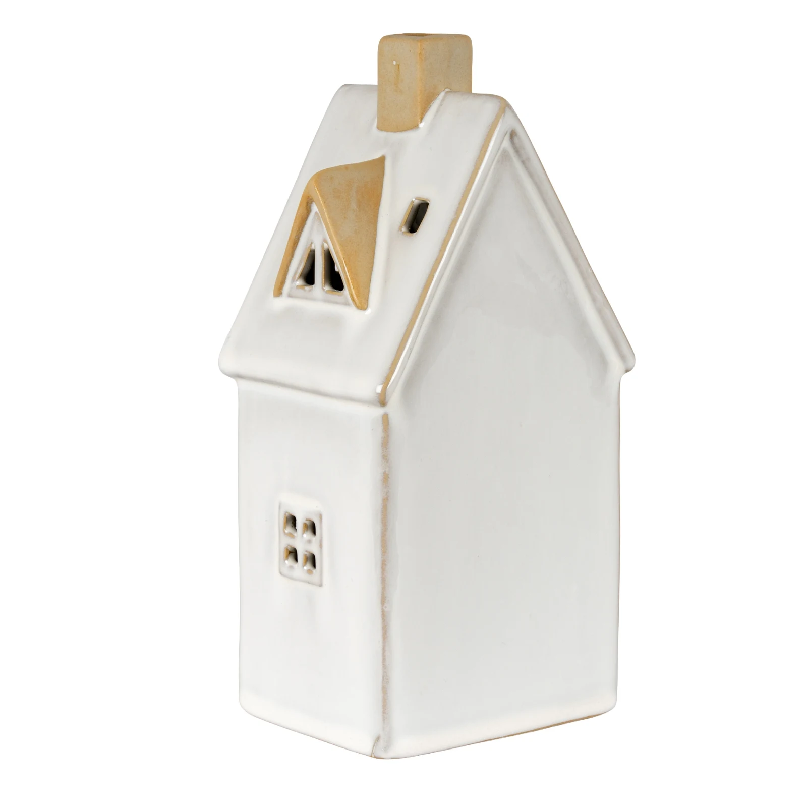 Alora Ceramic Large Townhouse With LED Light - Decorative, photo 3 of 5