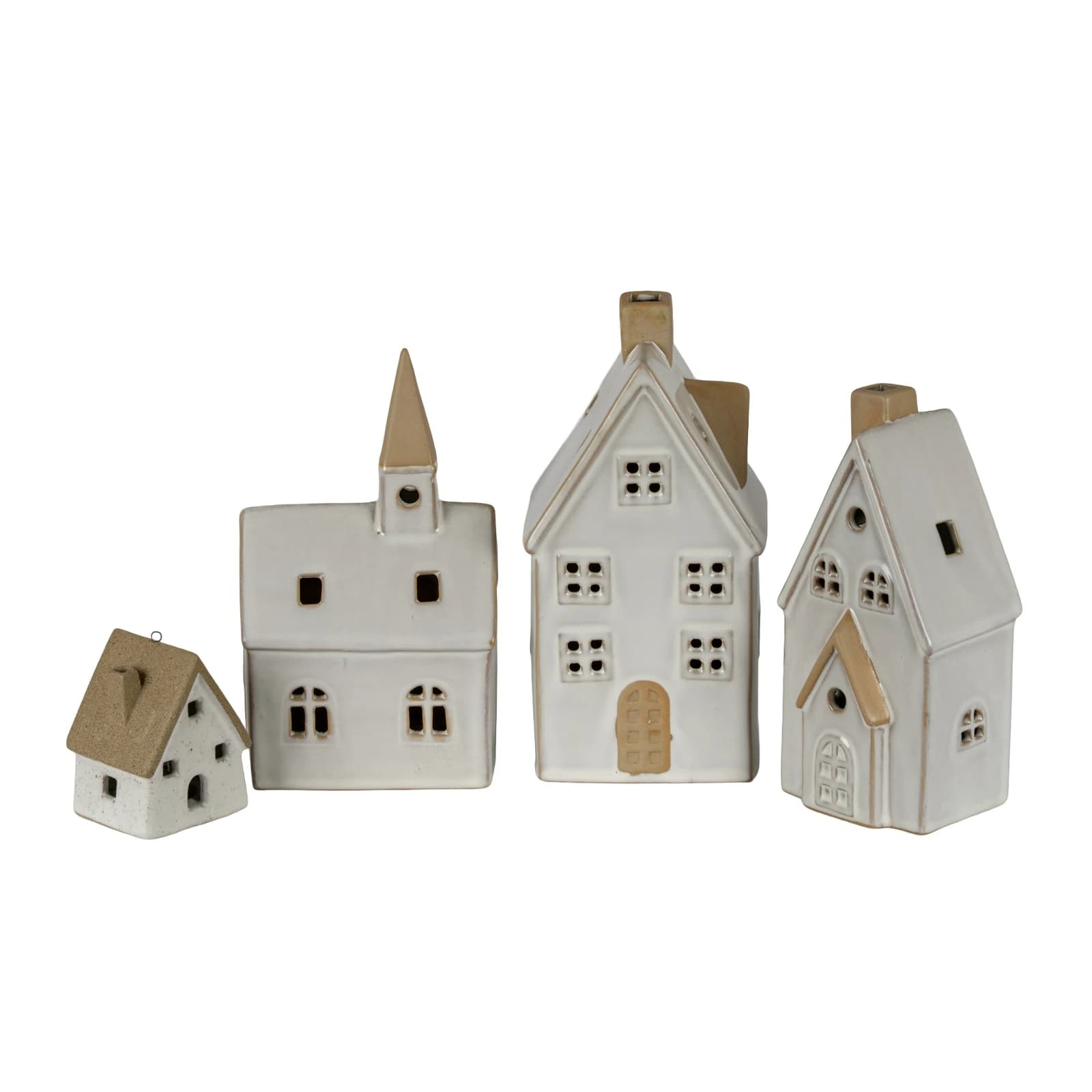 Alora Ceramic Church With LED Light - Decorative, photo 4 of 5