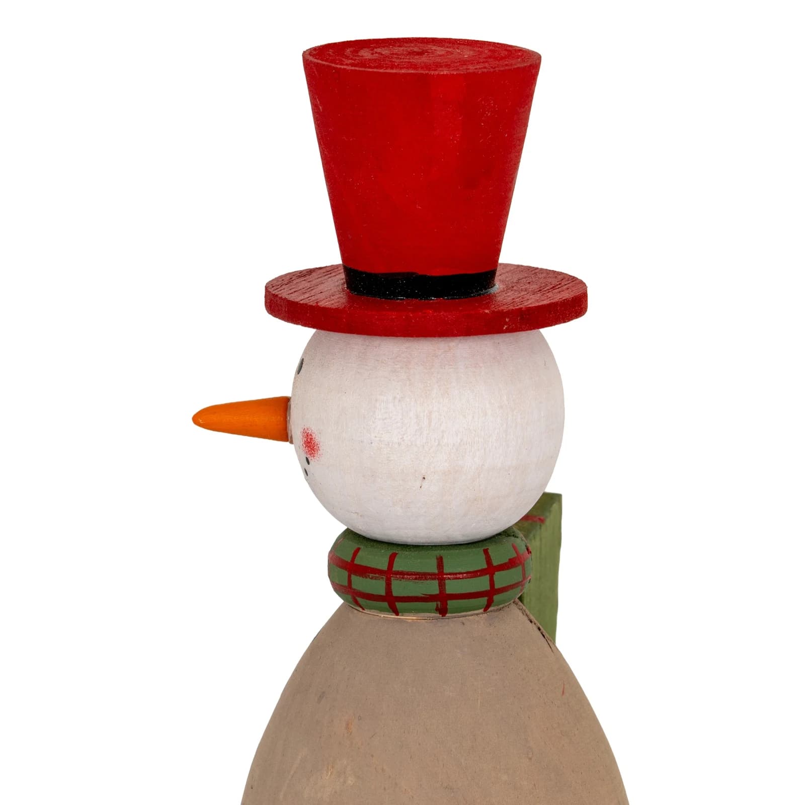 Wooden Snowman with Present - Tables, photo 4 of 4