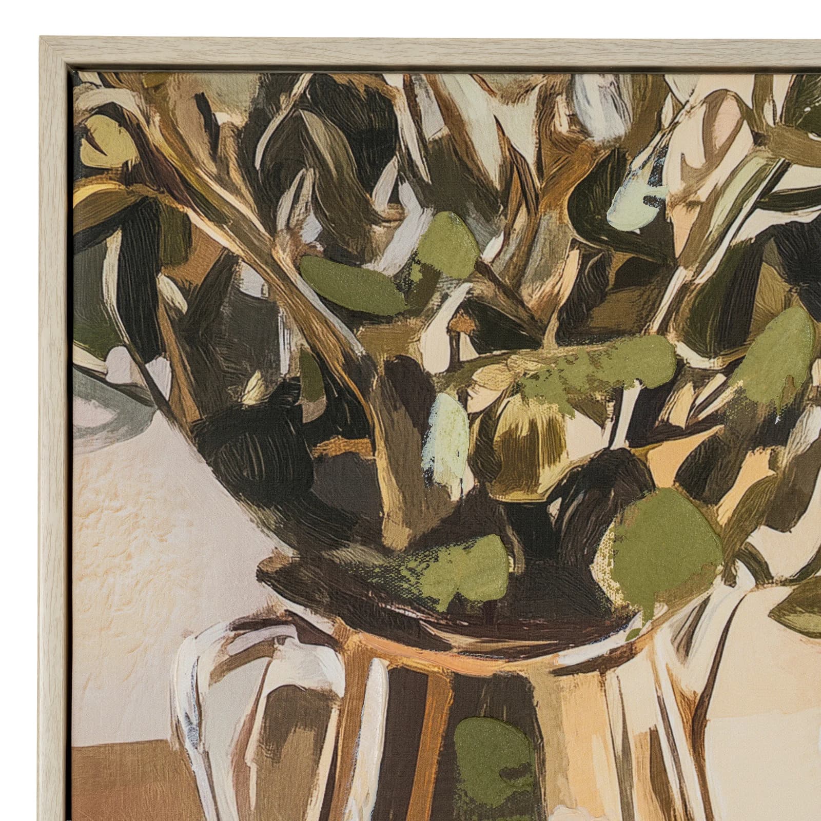 Alfresco Evening Hand Painted Canvas in Frame - Wall art & frames, photo 4 of 5