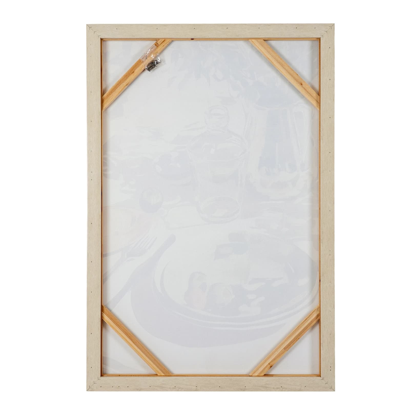 Alfresco Evening Hand Painted Canvas in Frame - Wall art & frames, photo 5 of 5