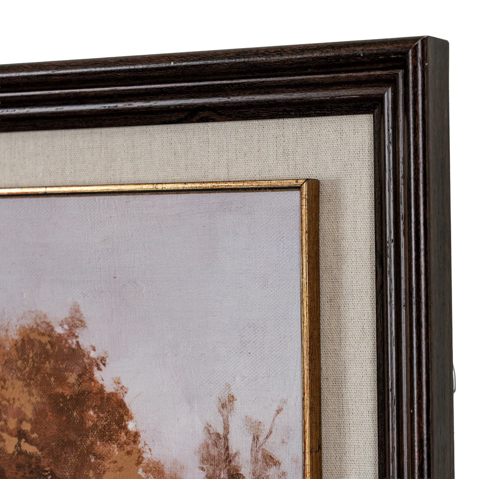 Autumn Landscape Hand Painted Canvas in Classic Frame - Wall art & frames, photo 4 of 5