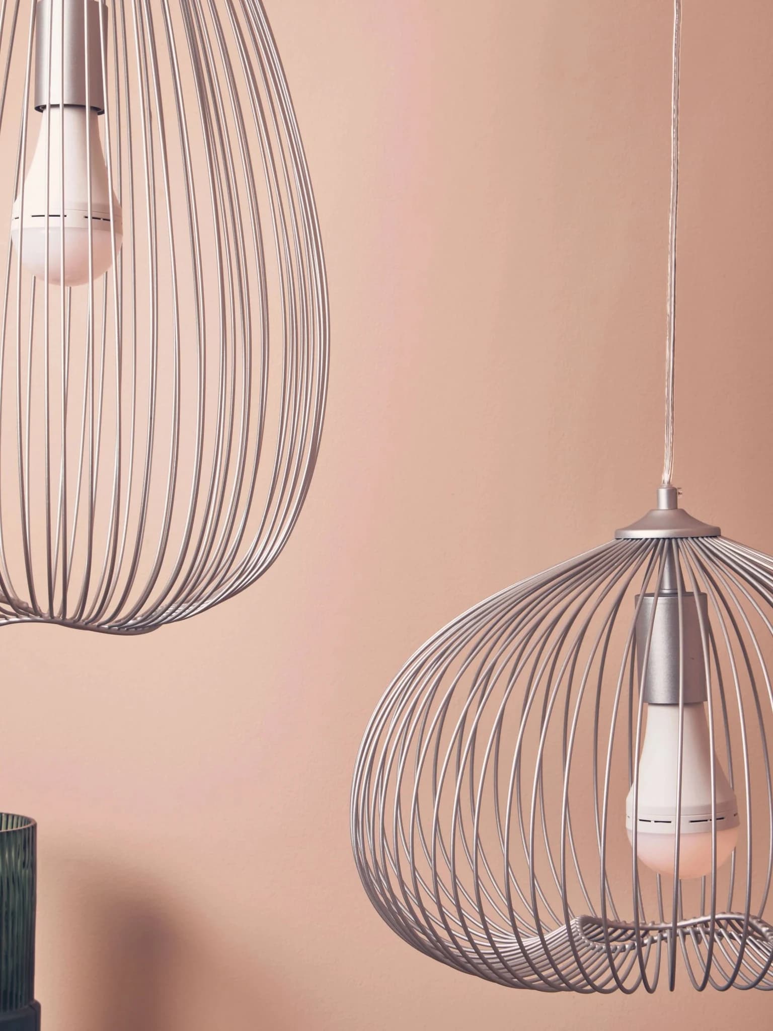 Lavis 1 Bulb Silver Finish Pendant Light - Pendant lights, photo 2 of 8