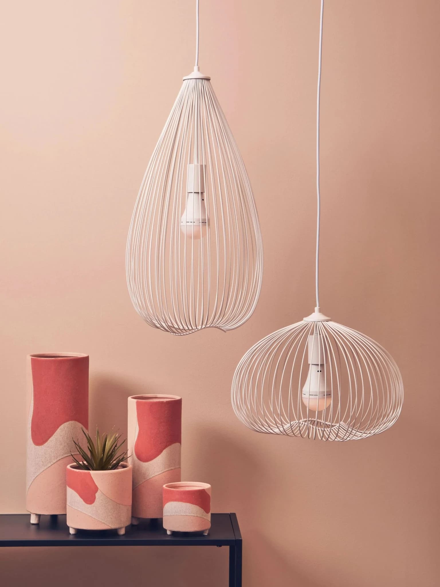 Lavis Teardrop White Pendant Light - Pendant lights, photo 3 of 8