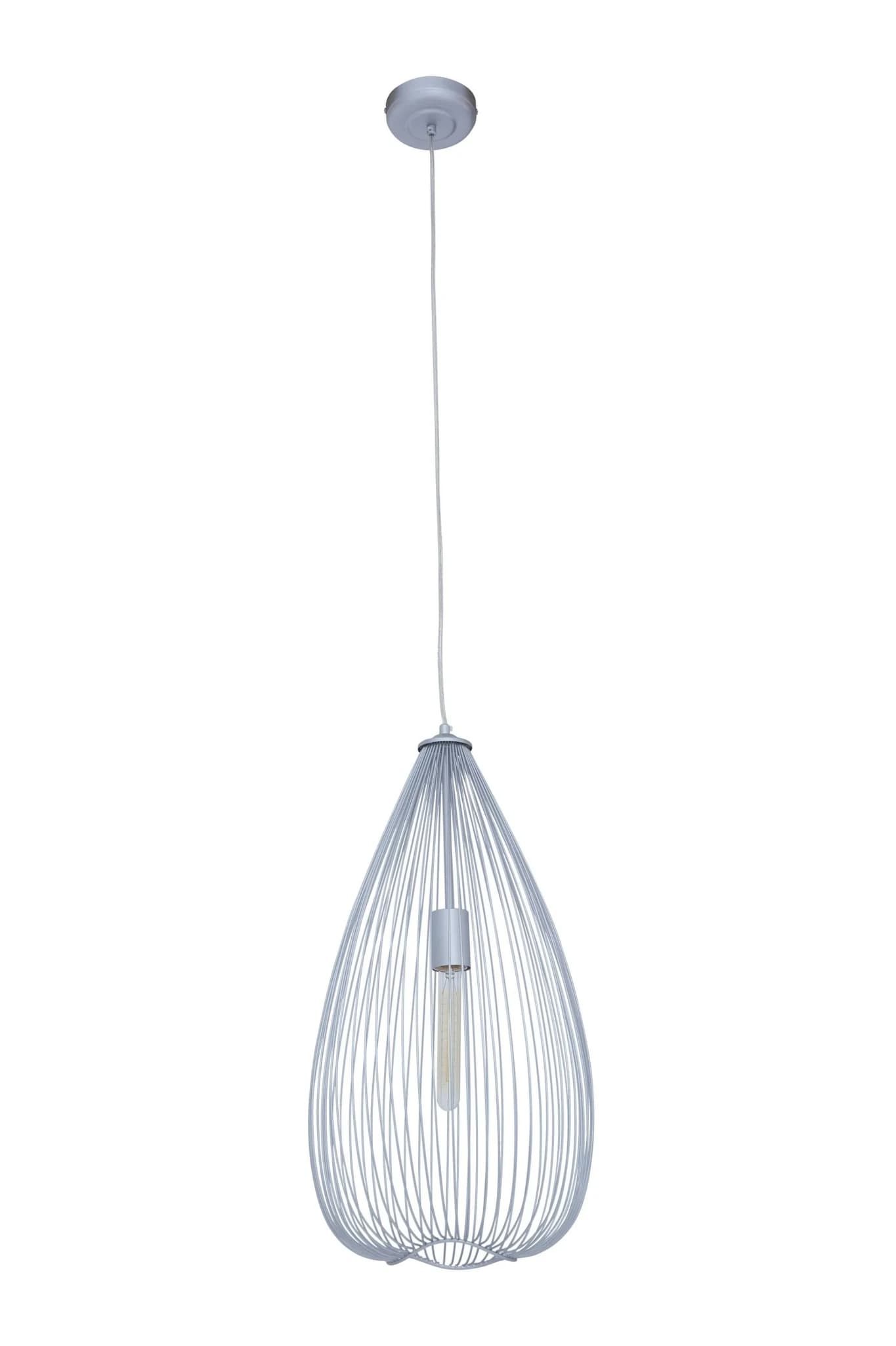 Lavis Teardrop Silver Pendant Light - Pendant lights, photo 4 of 8
