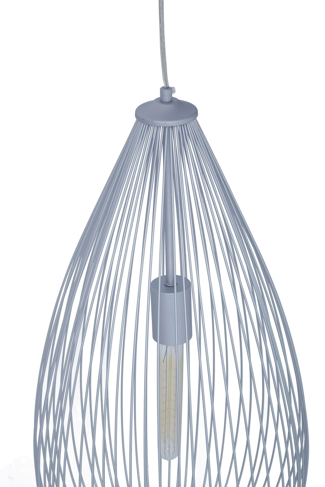 Lavis Teardrop Silver Pendant Light - Pendant lights, photo 8 of 8