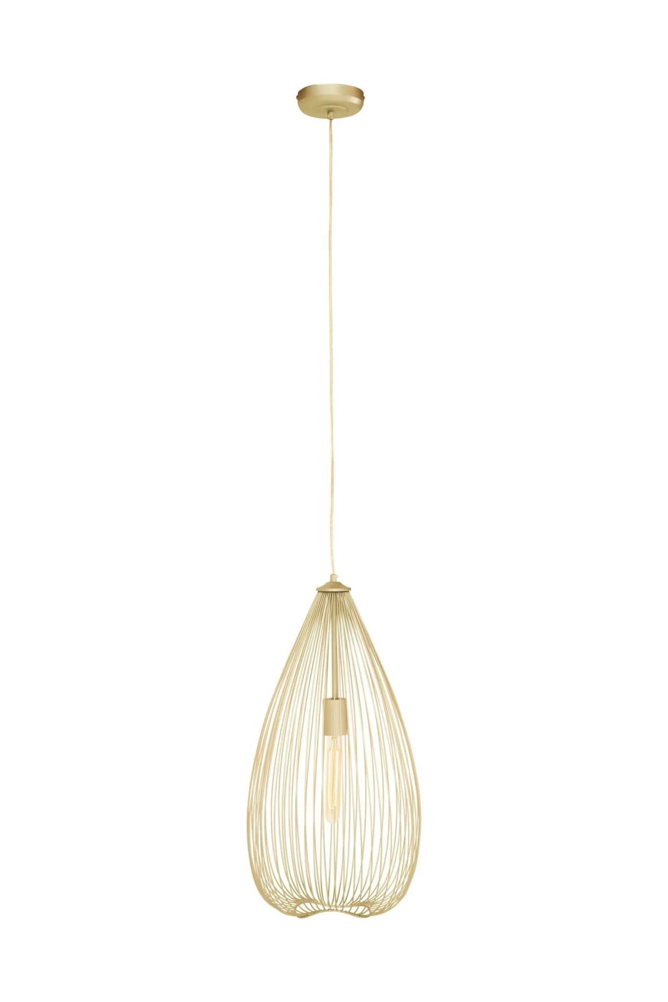 Lavis Gold Iron Pendant Light - Pendant lights, photo 4 of 8