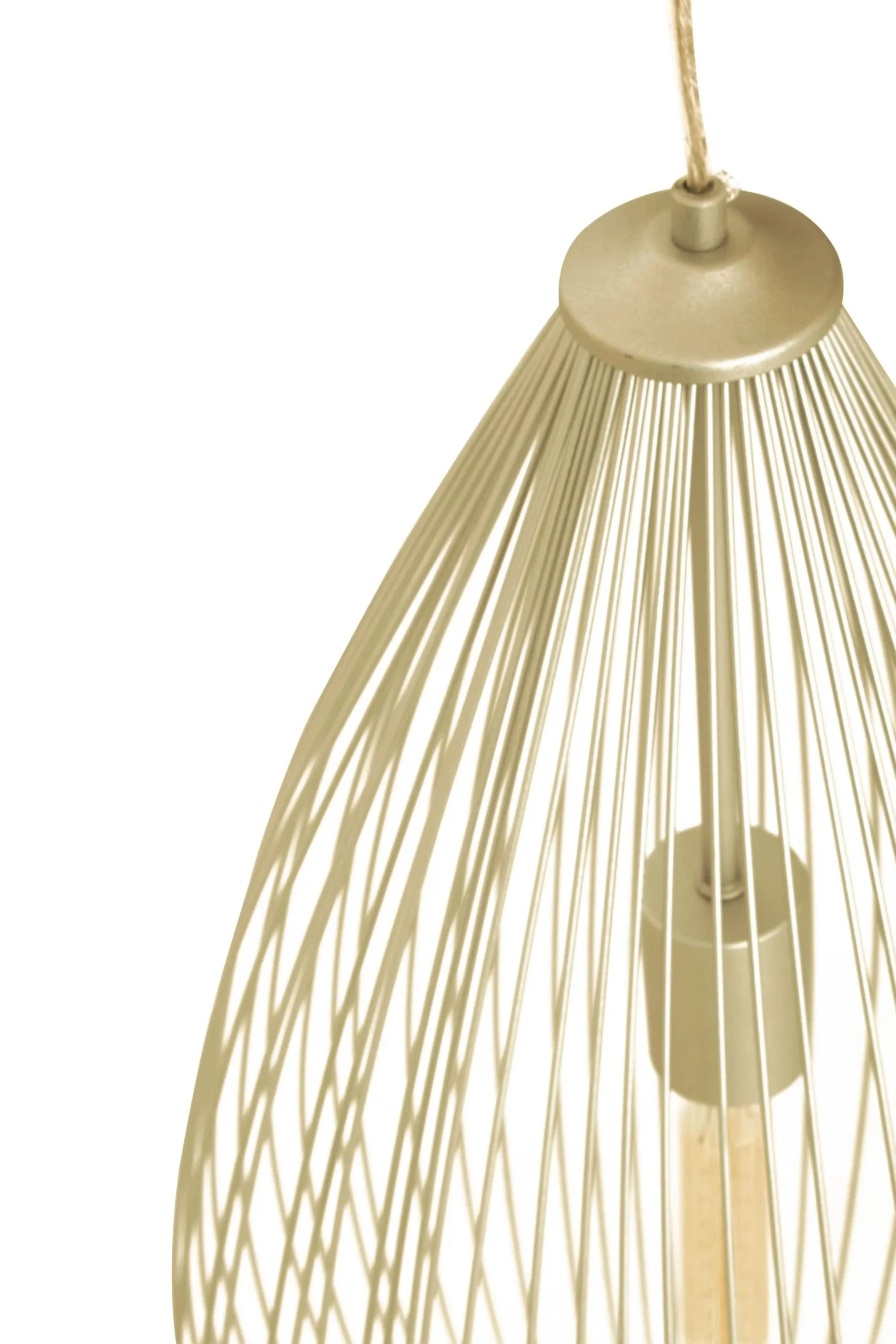 Lavis Gold Iron Pendant Light - Pendant lights, photo 8 of 8