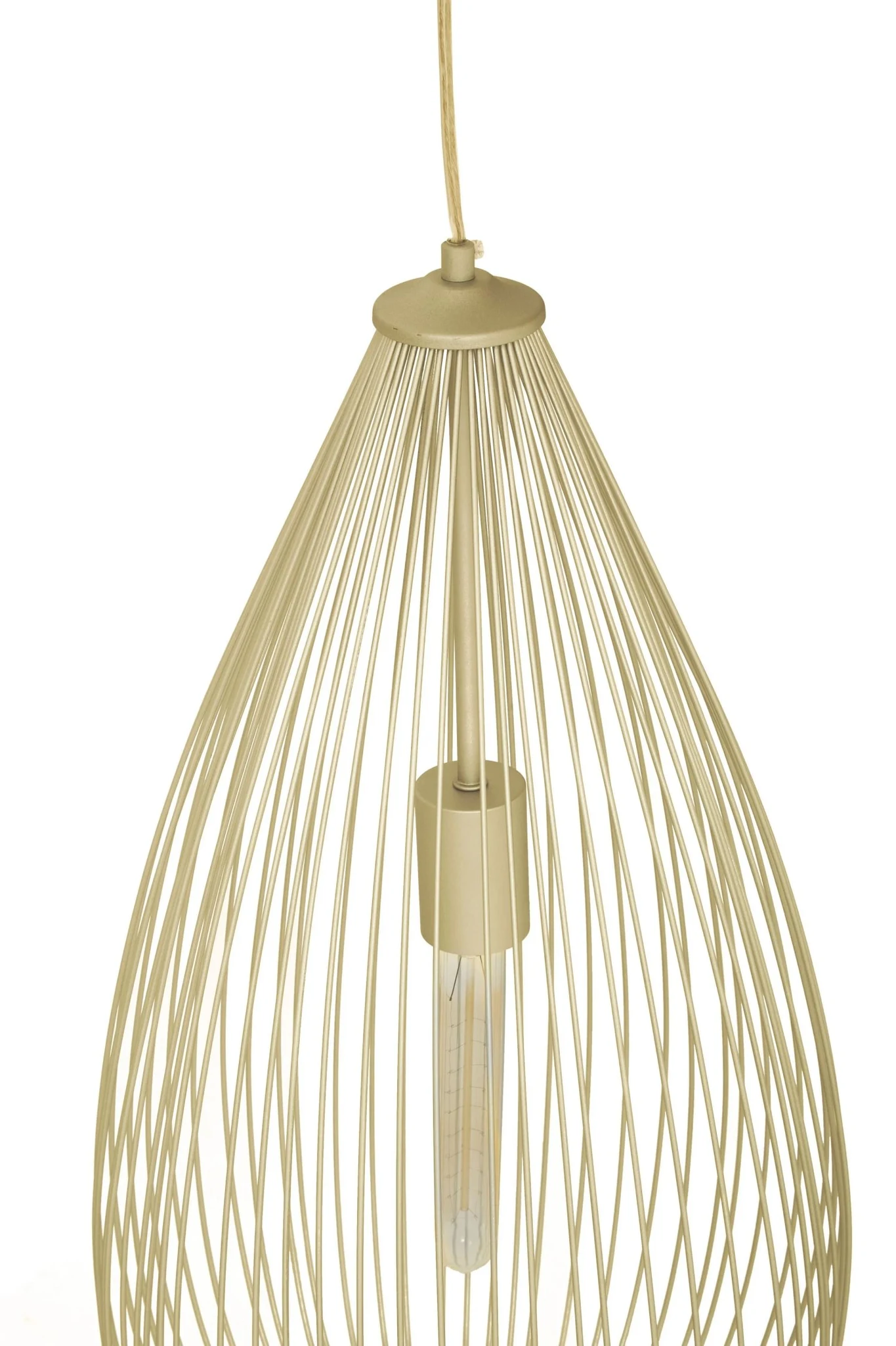 Lavis Gold Iron Pendant Light - Pendant lights, photo 7 of 8
