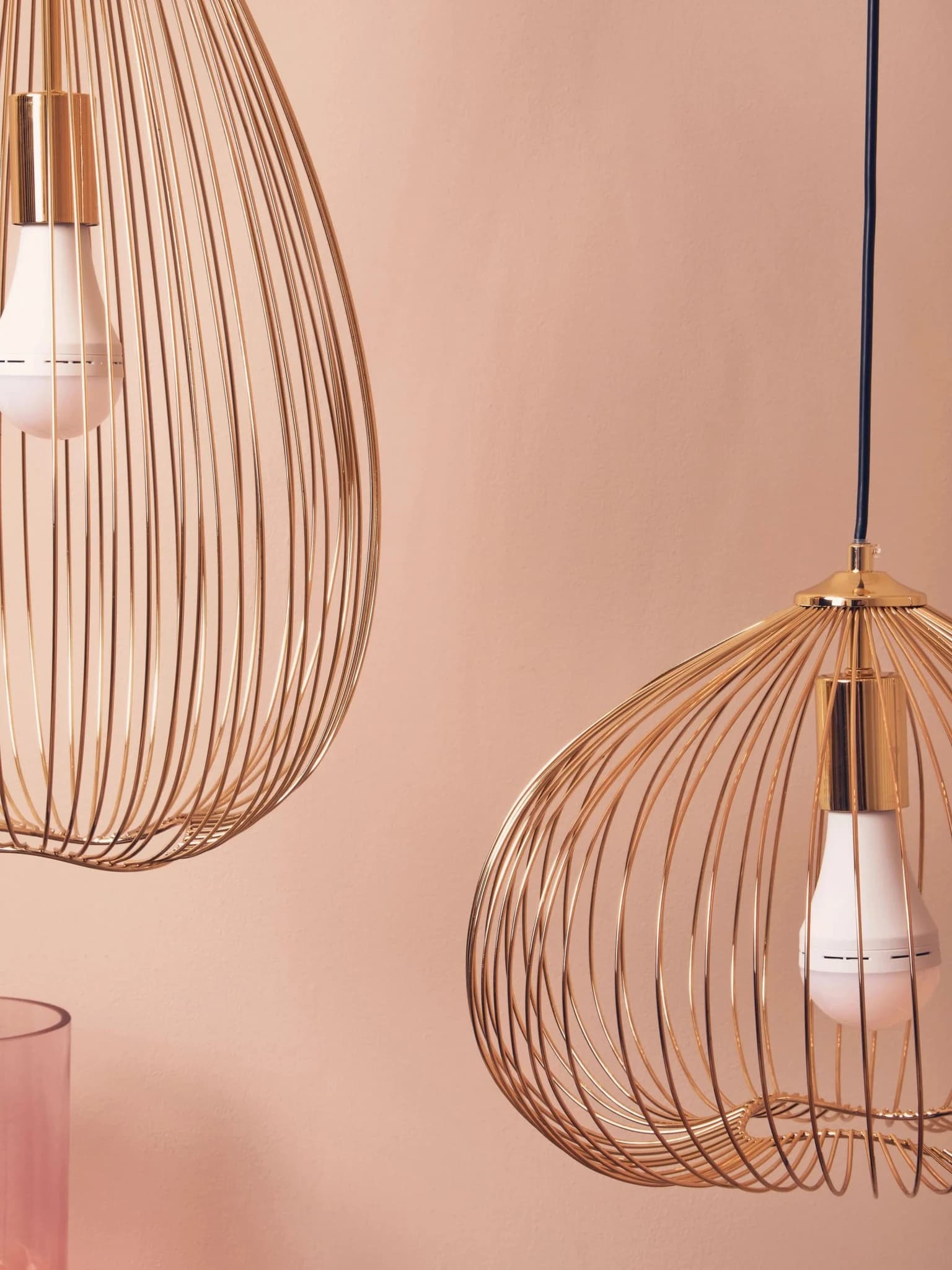 Lavis Gold Iron Pendant Light - Pendant lights, photo 2 of 8