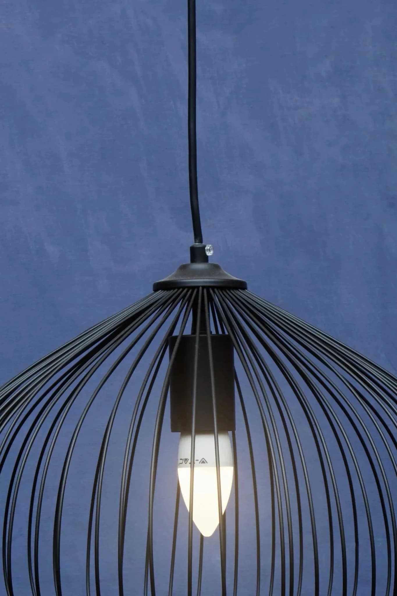 Lavis Black Finish Pendant Light - Pendant lights, photo 5 of 8