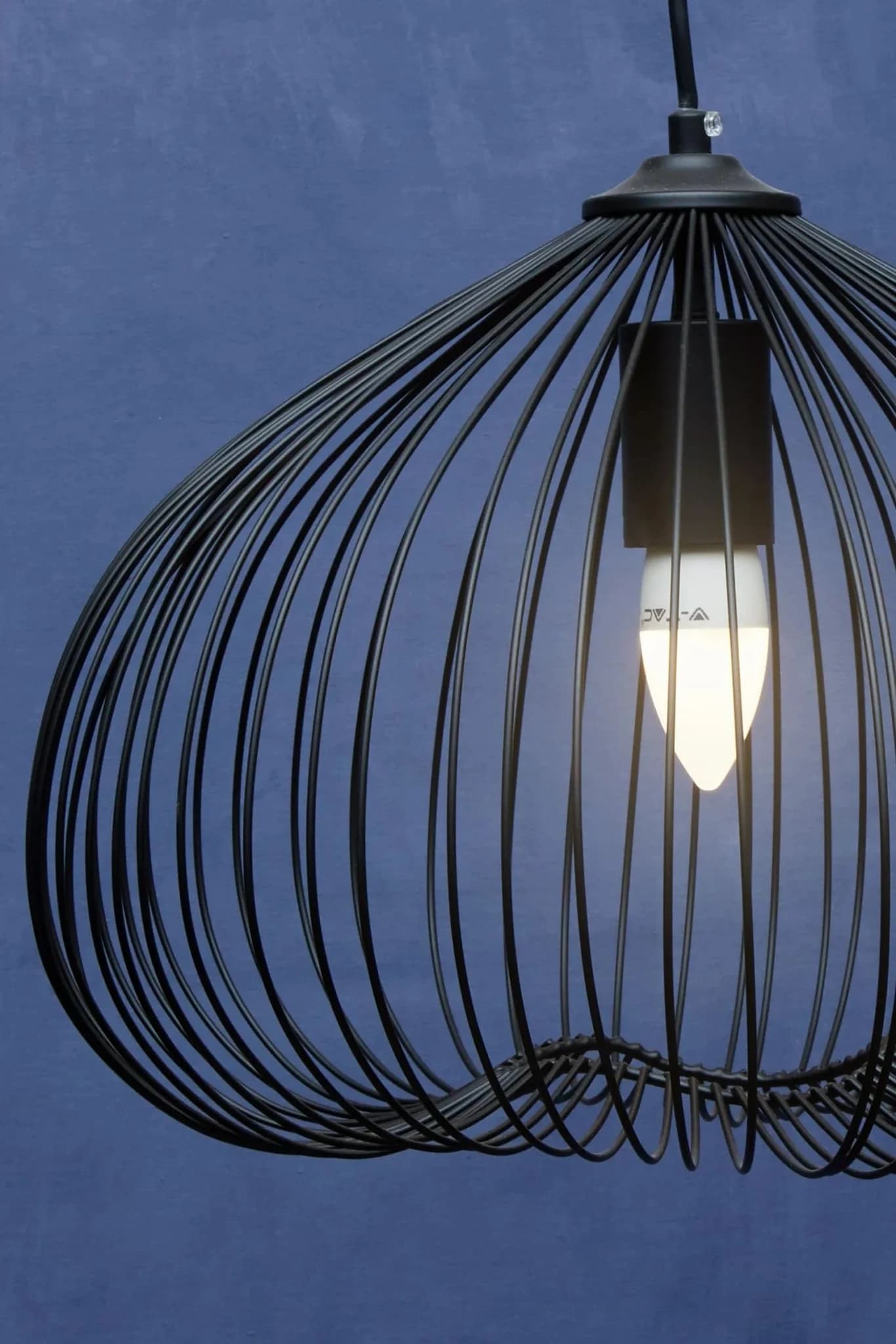 Lavis Black Finish Pendant Light - Pendant lights, photo 4 of 8