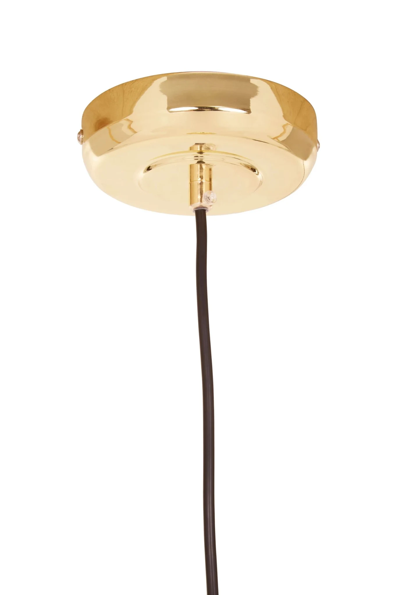 Leni Gold Finish Dome Pendant Light - Pendant lights, photo 4 of 4