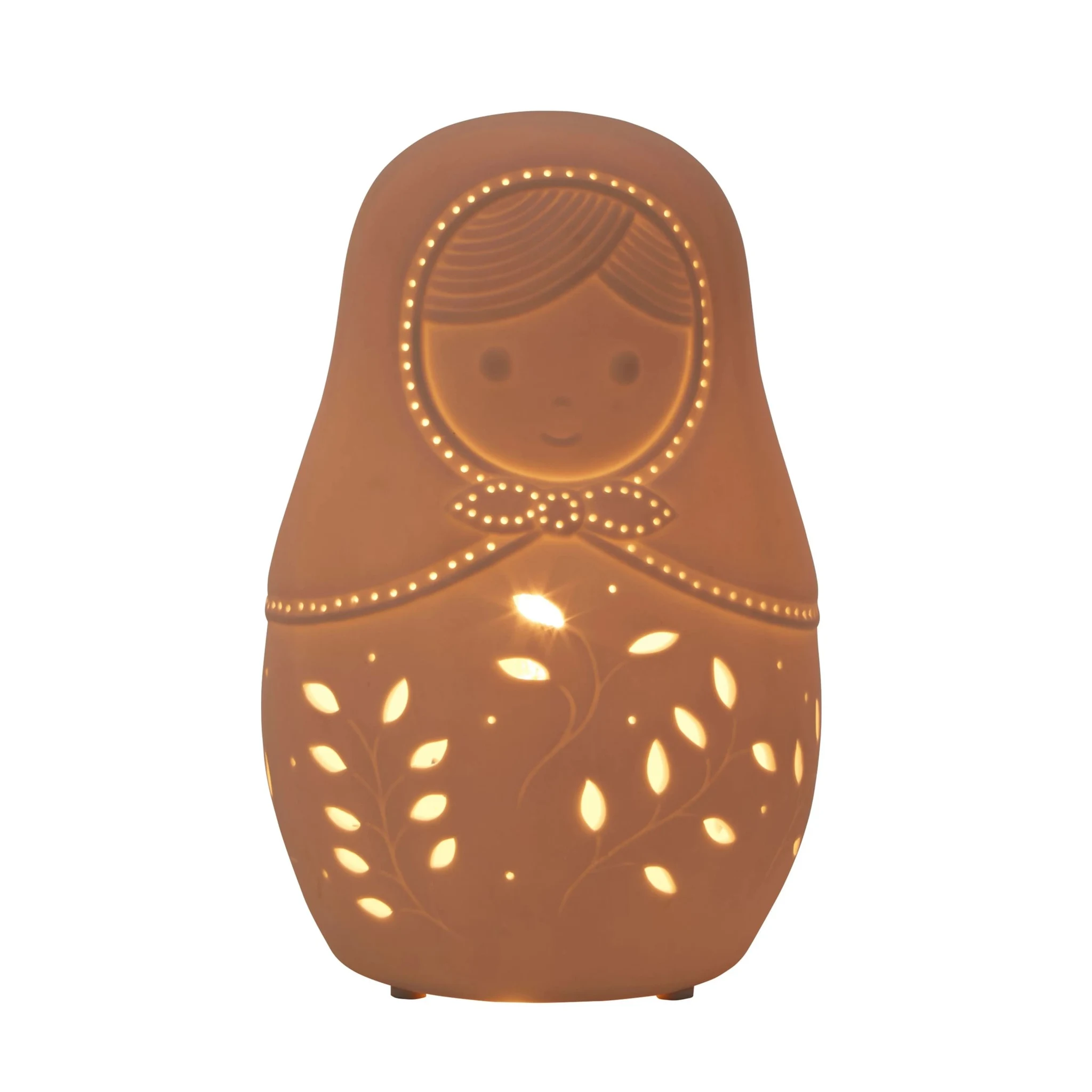 Ola Kids Russian Doll Ceramic Night Light - Decorative, photo 4 of 6