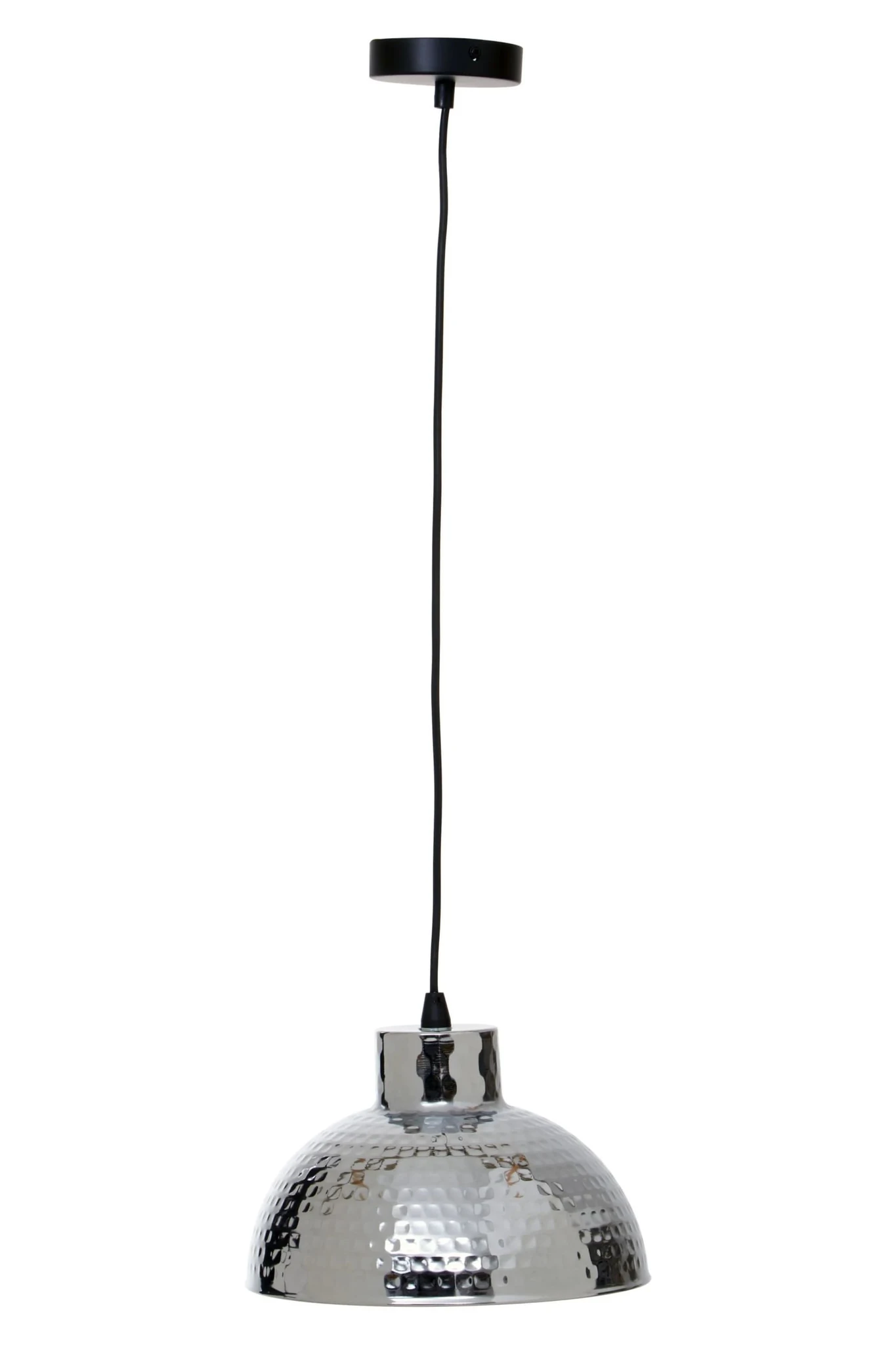 New Foundry Chrome Finish Iron Pendant light - Pendant lights, photo 3 of 7