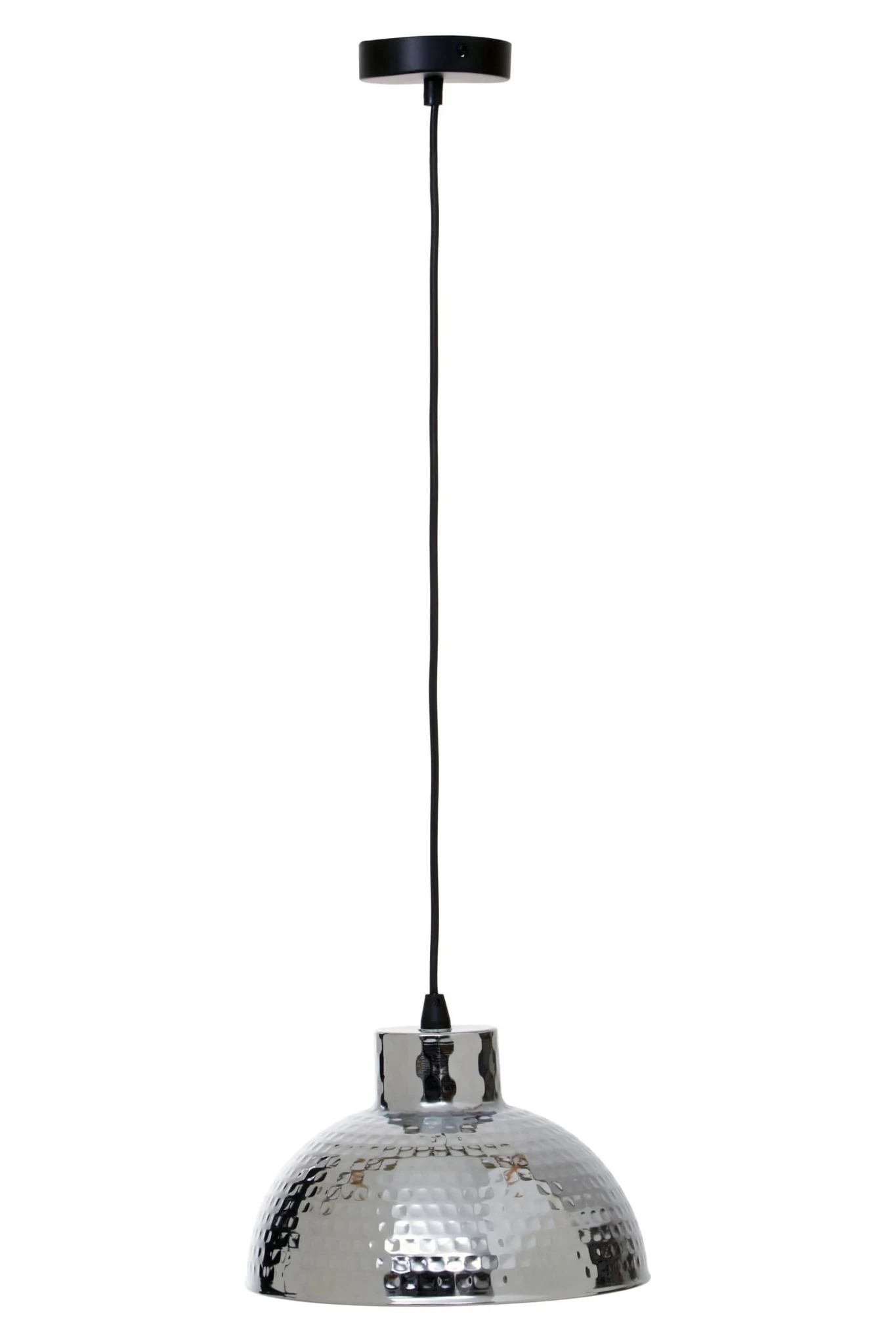 New Foundry Chrome Finish Iron Pendant light - Pendant lights, photo 2 of 7