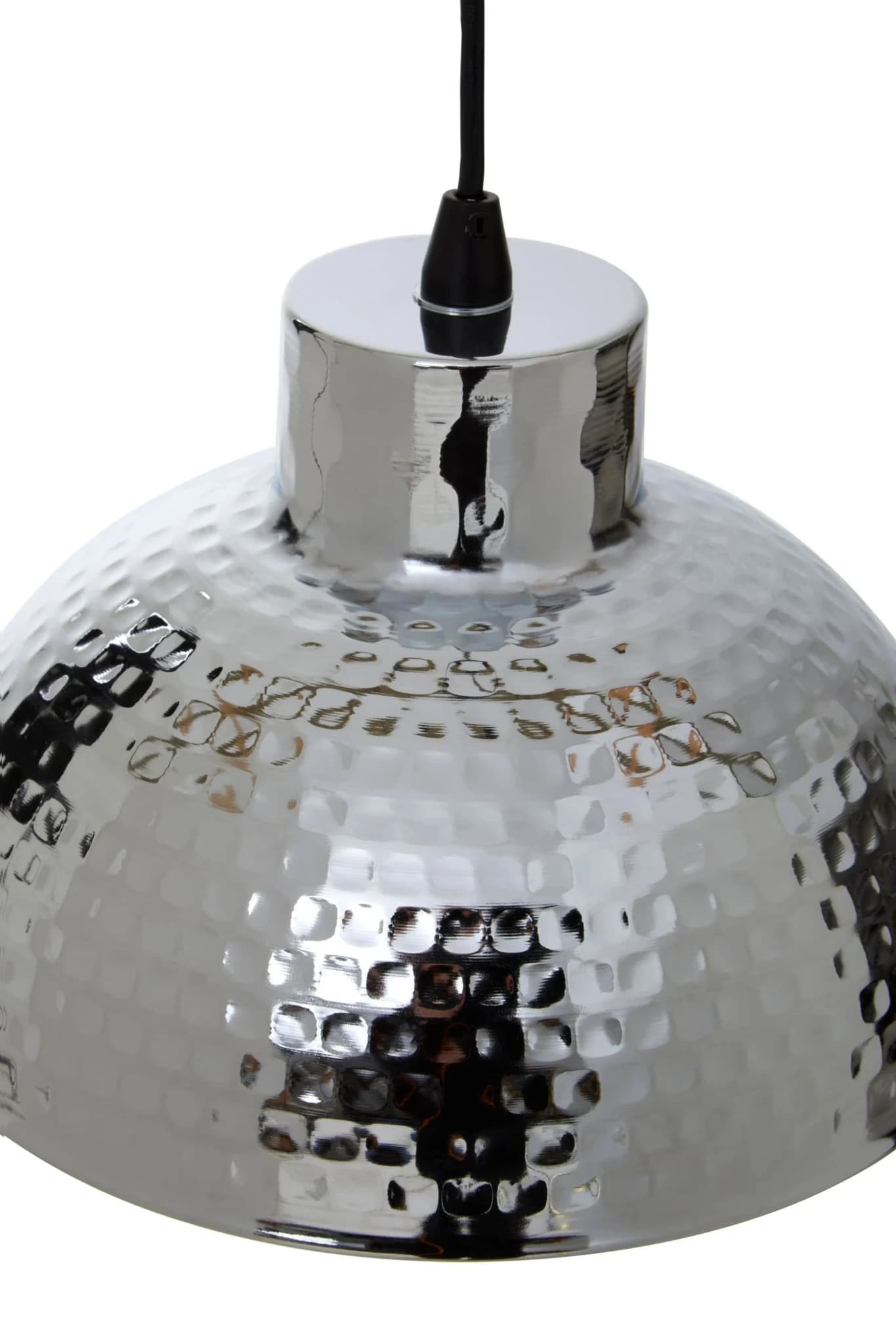 New Foundry Chrome Finish Iron Pendant light - Pendant lights, photo 5 of 7