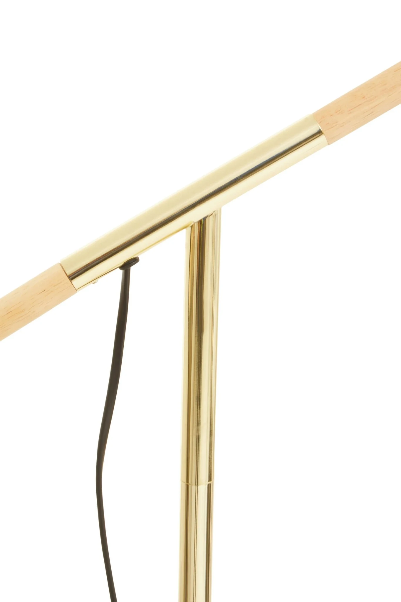 Stockholm Shiny Brass Adjustable Floor Lamp - Floor lamps, photo 8 of 8
