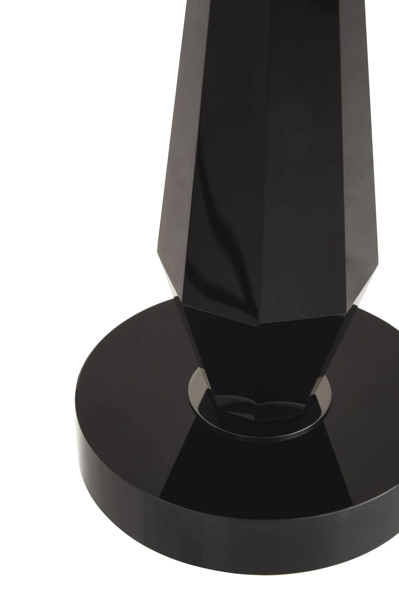 Hexum Black Crystal Glass Table Lamp - Table lamps, photo 4 of 6