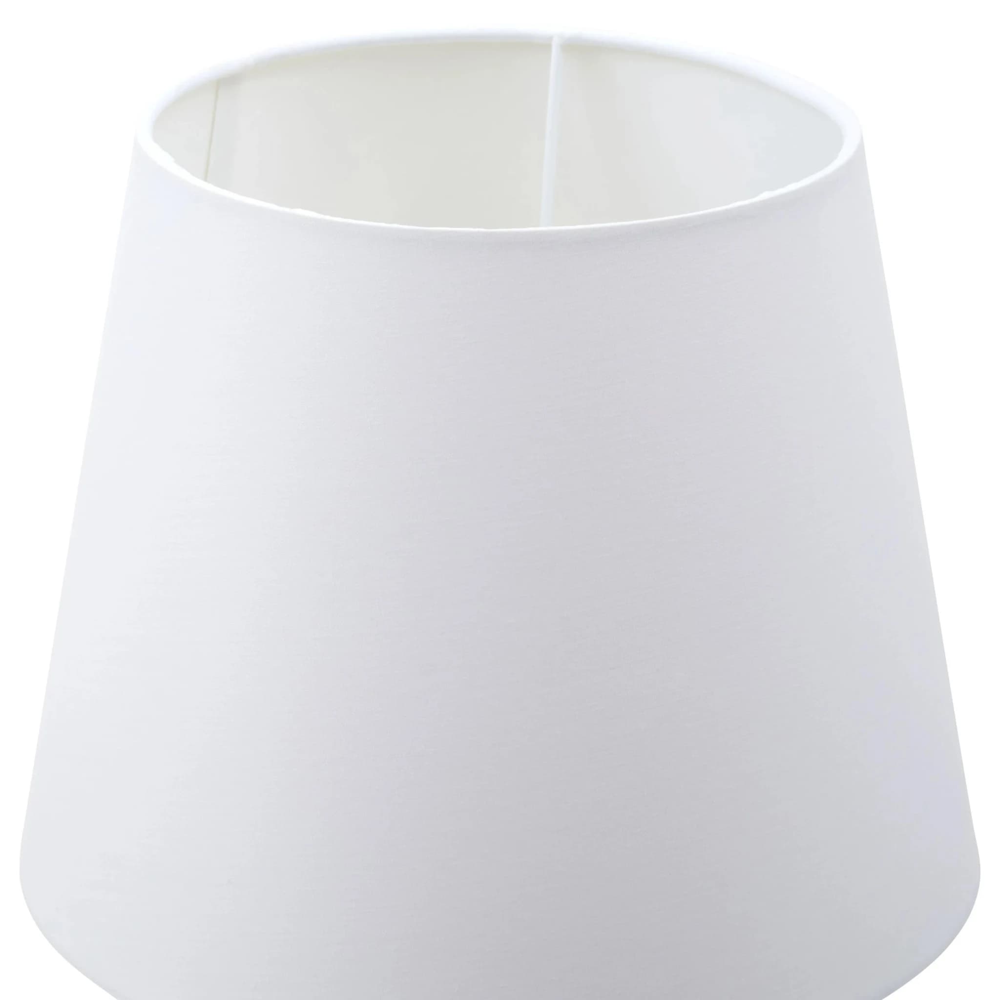 Heidy Green Glass Table Lamp With White Shade - Table lamps, photo 4 of 5