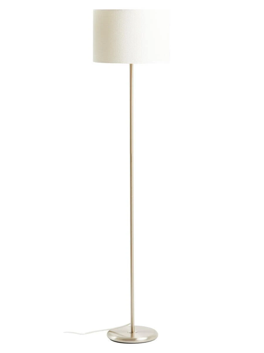 Forma Cream Waffle Effect Shade Floor Lamp - Floor lamps, photo 2 of 2