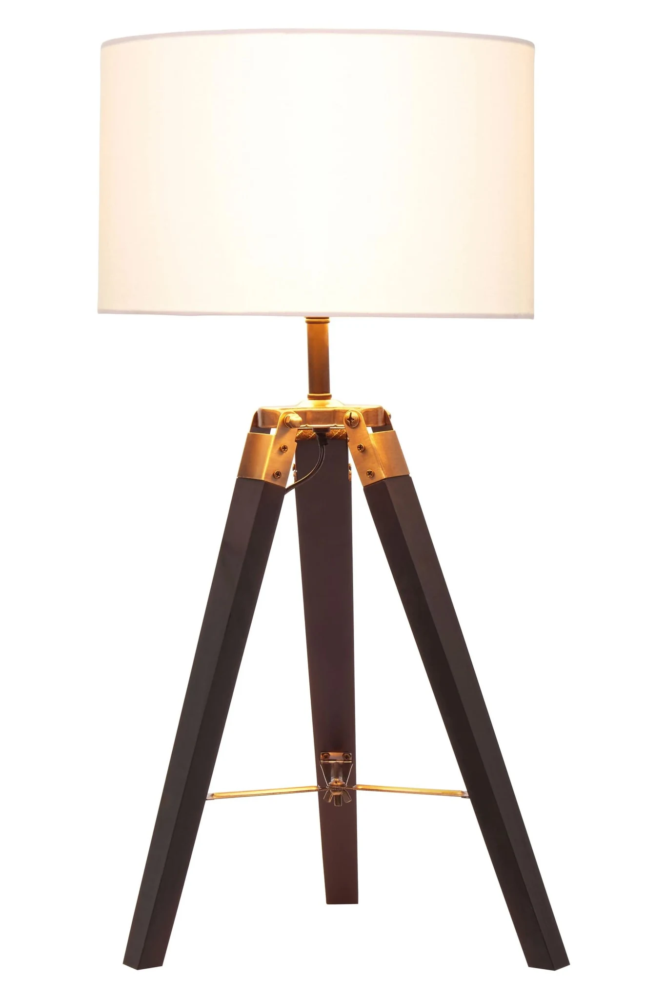 Malvern Tripod Table Lamp With Black Base - Table lamps, photo 2 of 8