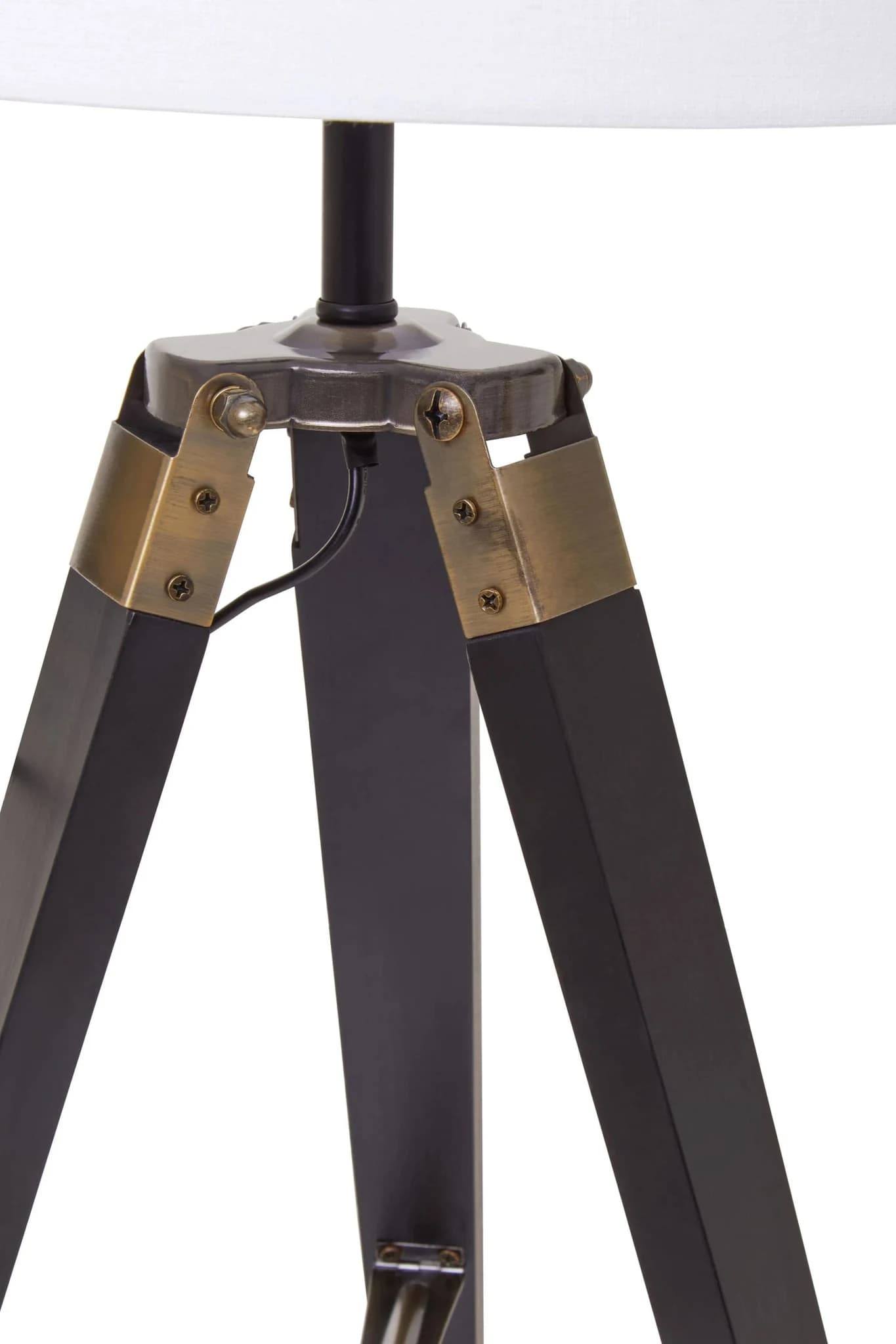 Malvern Tripod Table Lamp With Black Base - Table lamps, photo 8 of 8