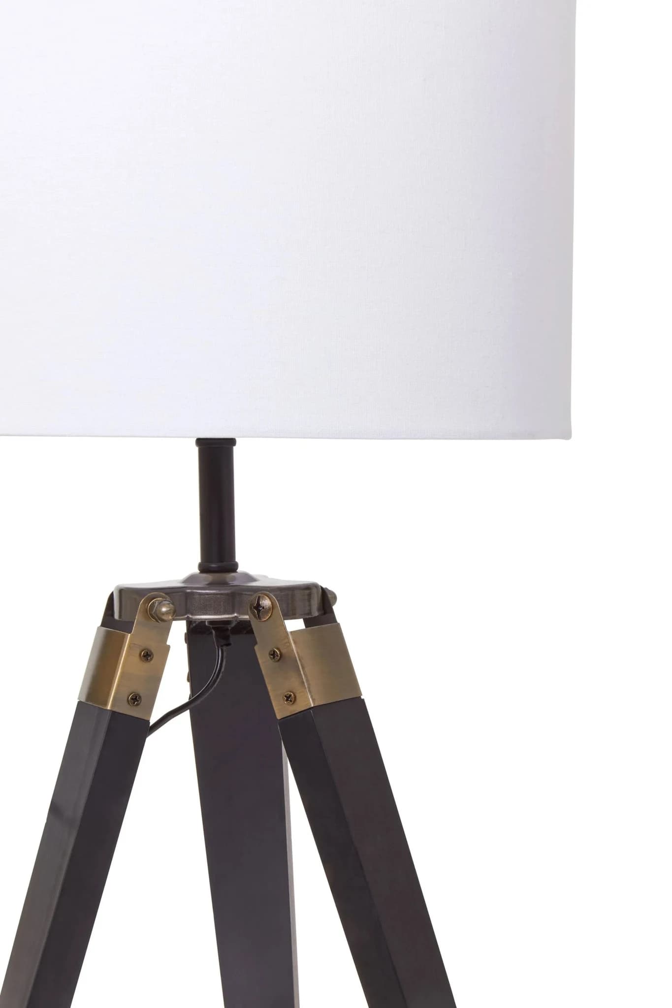 Malvern Tripod Table Lamp With Black Base - Table lamps, photo 6 of 8