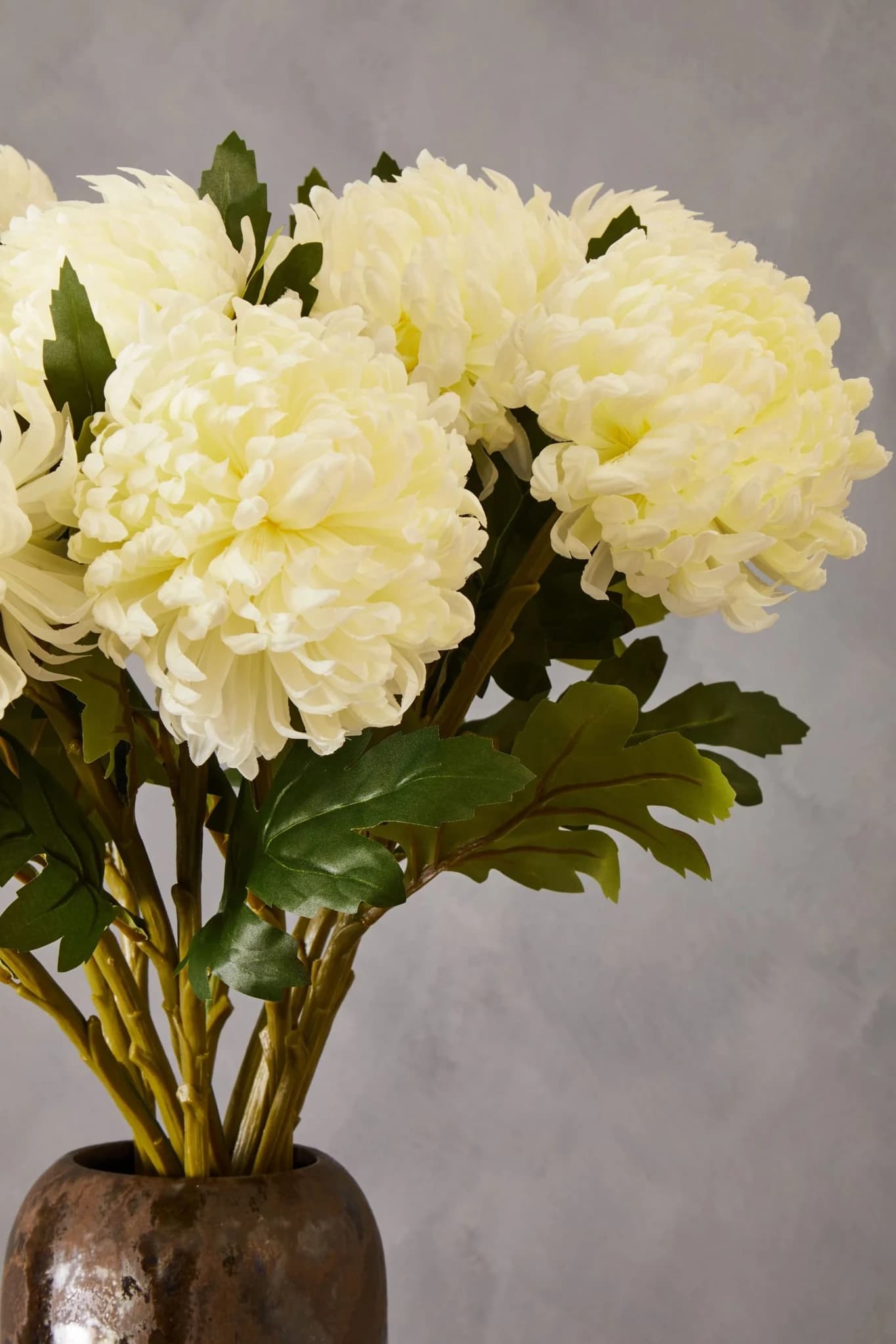 Fiori White Chrysanthemum Flower Stem - Decorative, photo 5 of 8