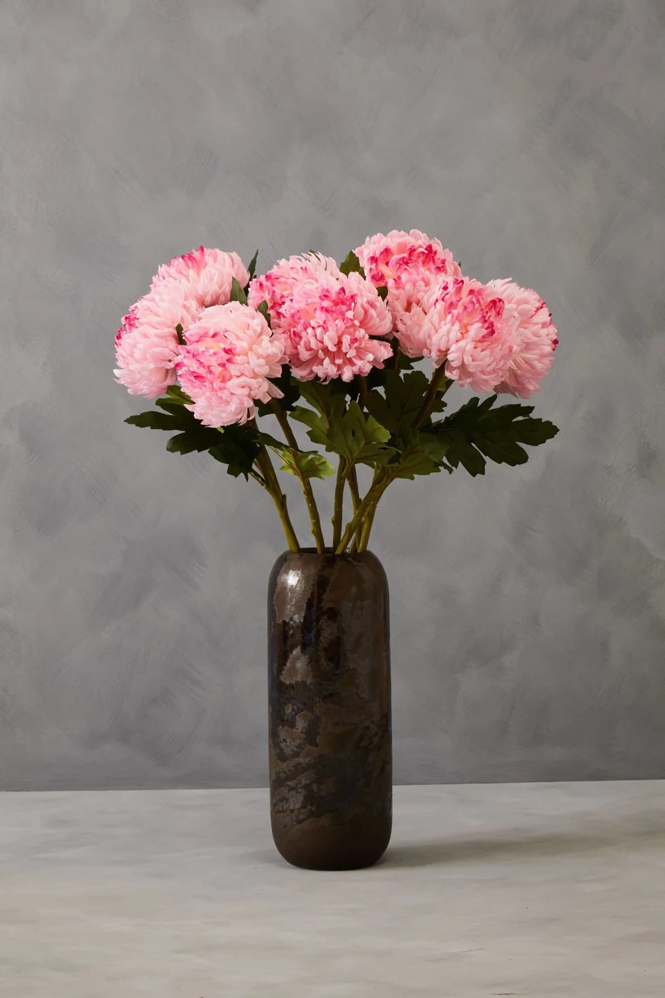 Fiori Pink Chrysanthemum Flower Stem - Decorative, photo 5 of 8