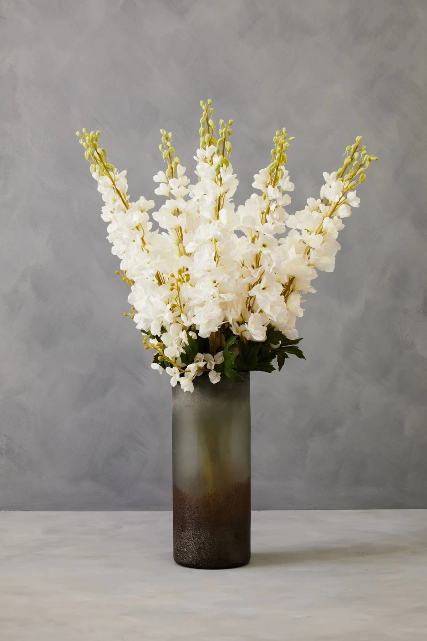 Fiori Tall White Delphinium Flower Stem - Decorative, photo 6 of 8