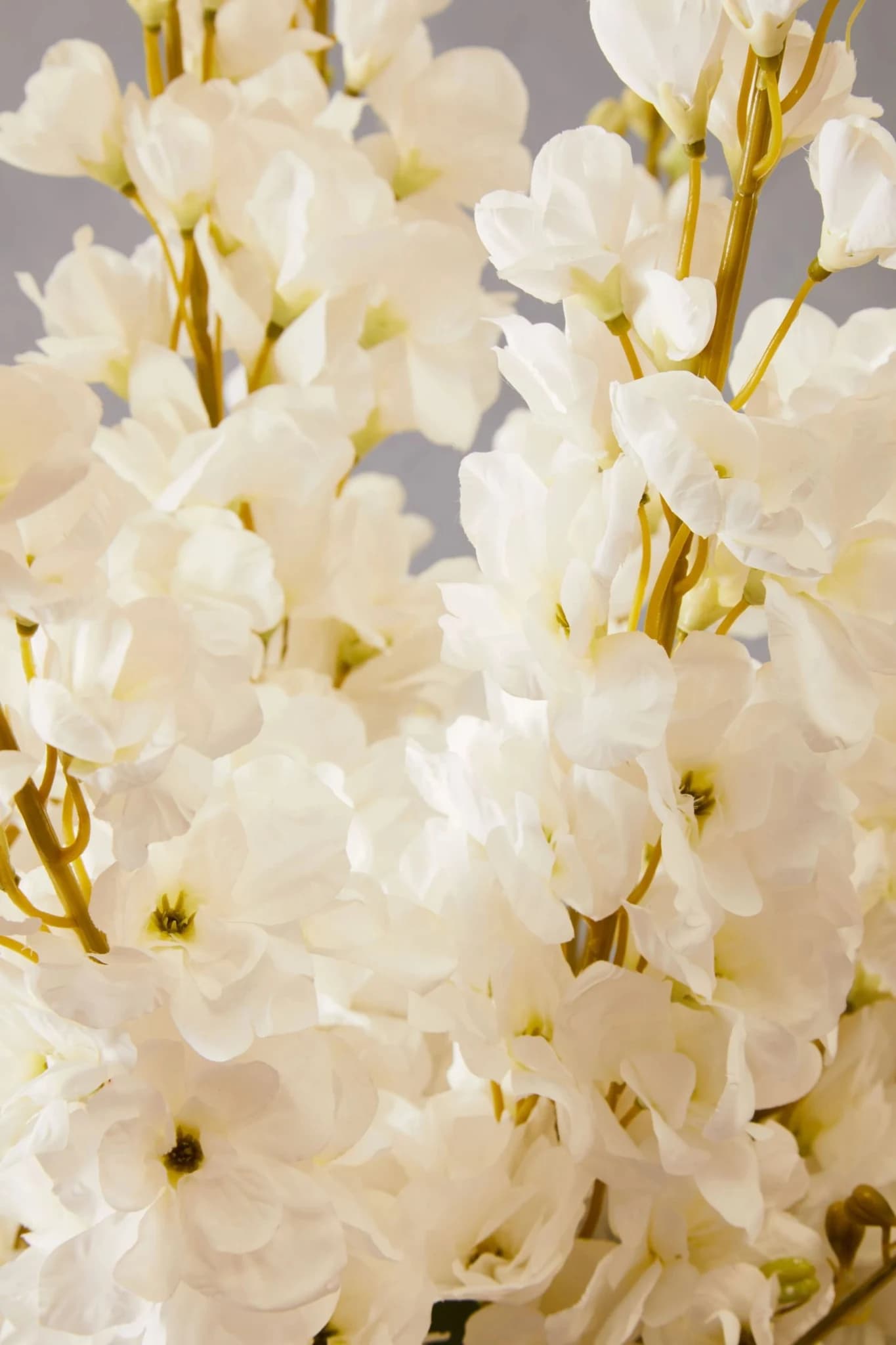 Fiori Tall White Delphinium Flower Stem - Decorative, photo 4 of 8