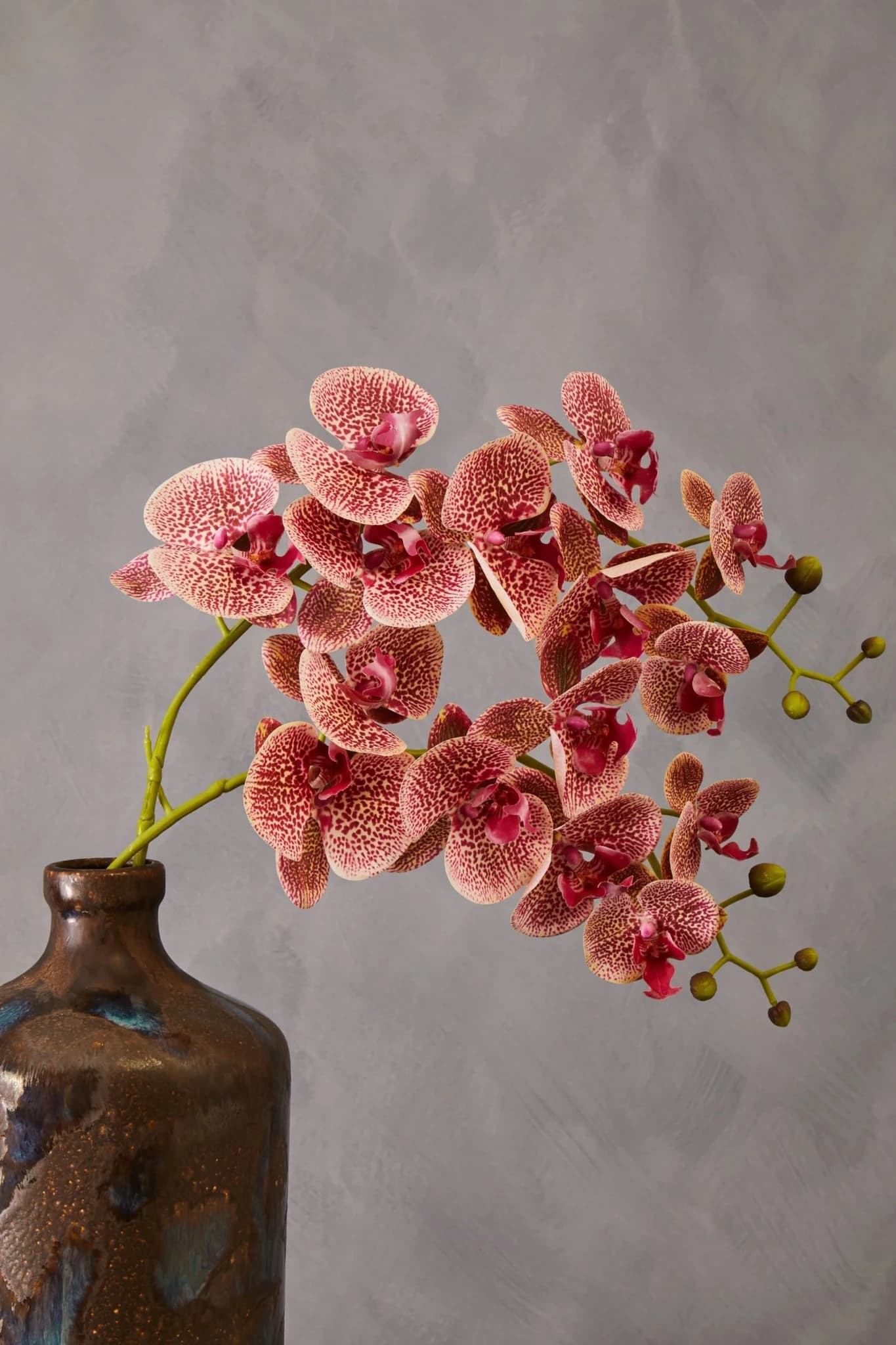 Fiori Tall Pink Orchid Spray Flower Stem - Decorative, photo 7 of 8