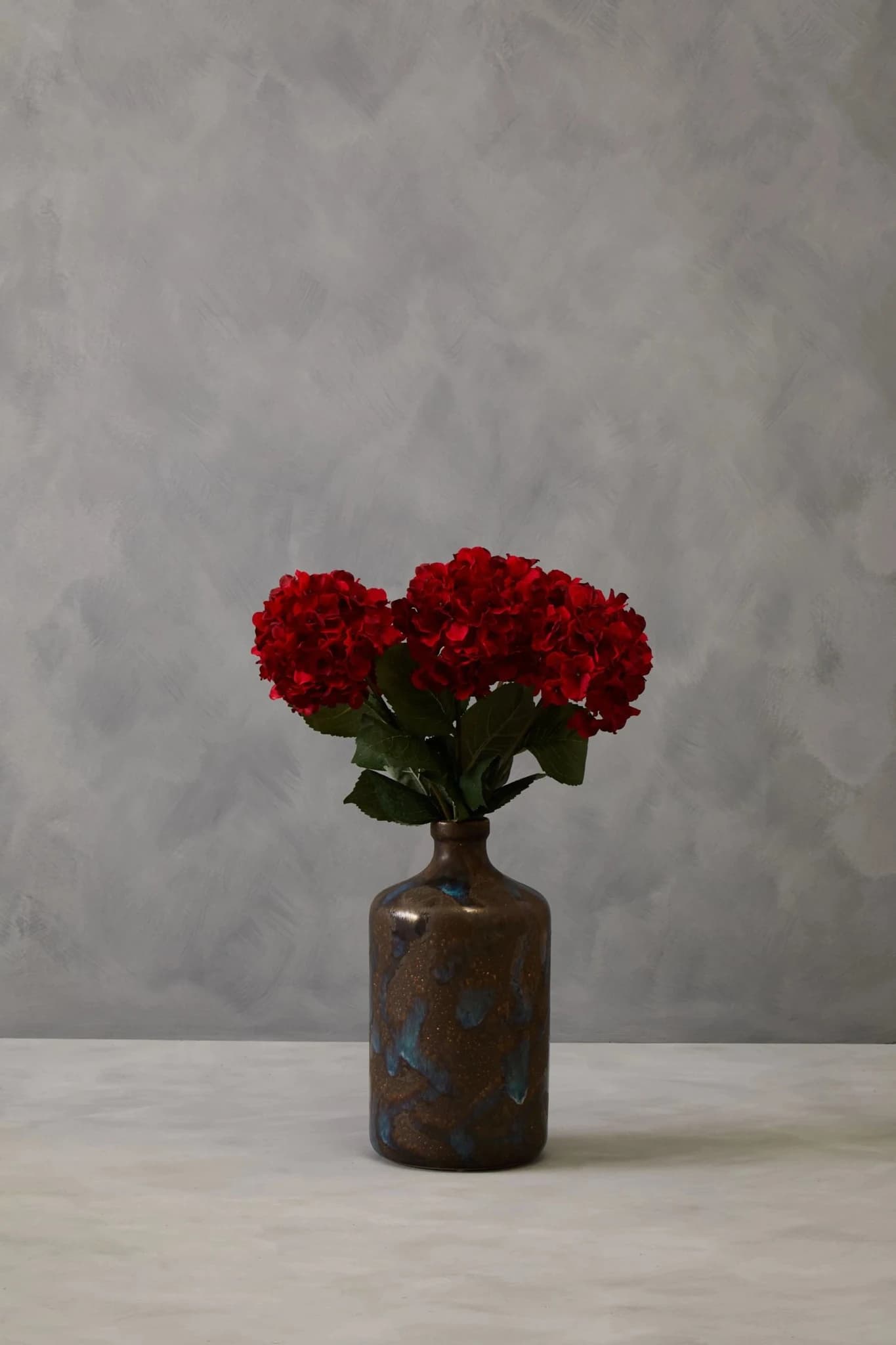 Fiori Red Hydrangea Flower Stem - Decorative, photo 5 of 8
