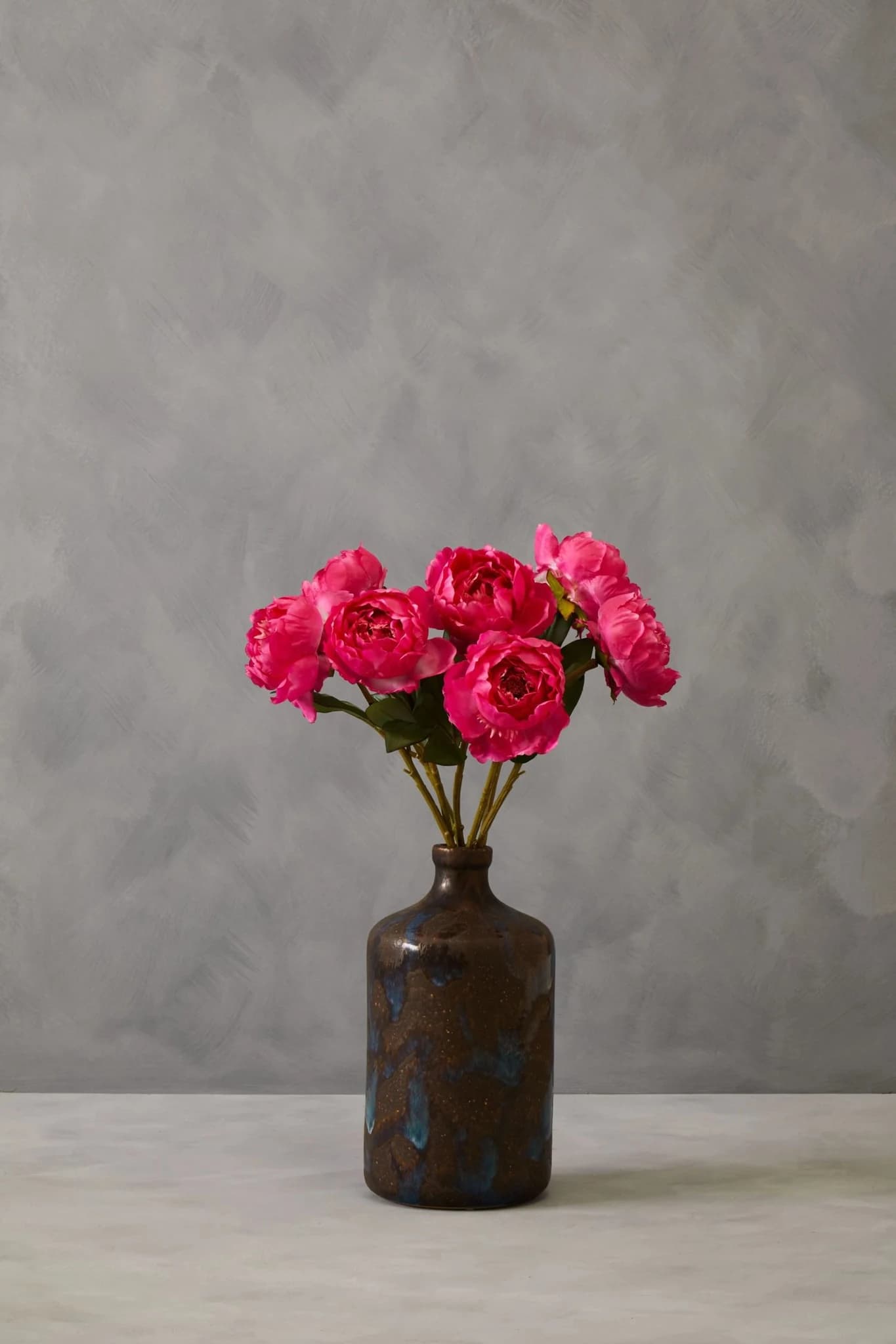 Fiori Fuchsia Peony Flower Stem - Decorative, photo 6 of 8