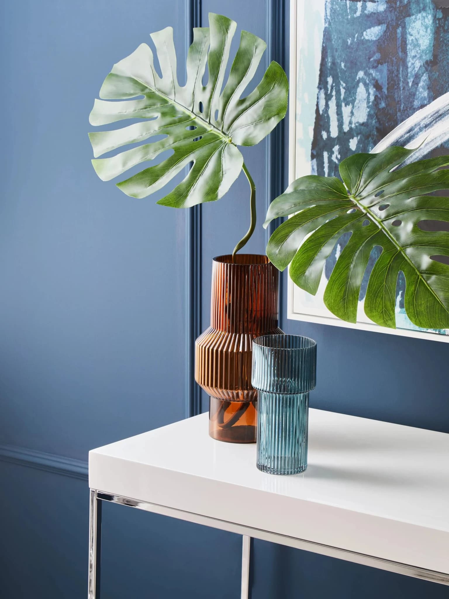 Fiori Tall Monstera Palm Stem - Decorative, photo 2 of 8