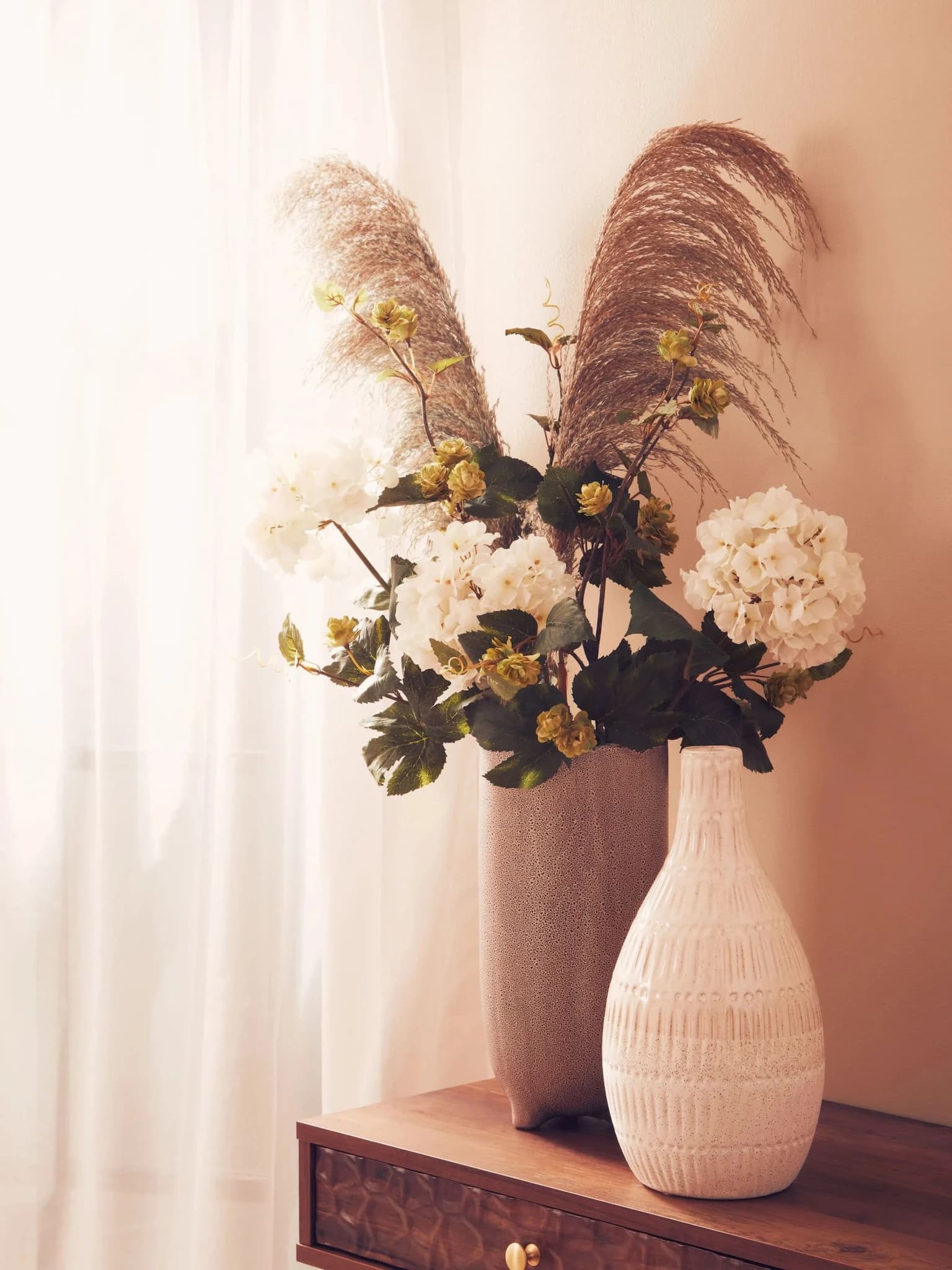 Fiori Blue Tall Pampas Grass Stem - Decorative, photo 3 of 8
