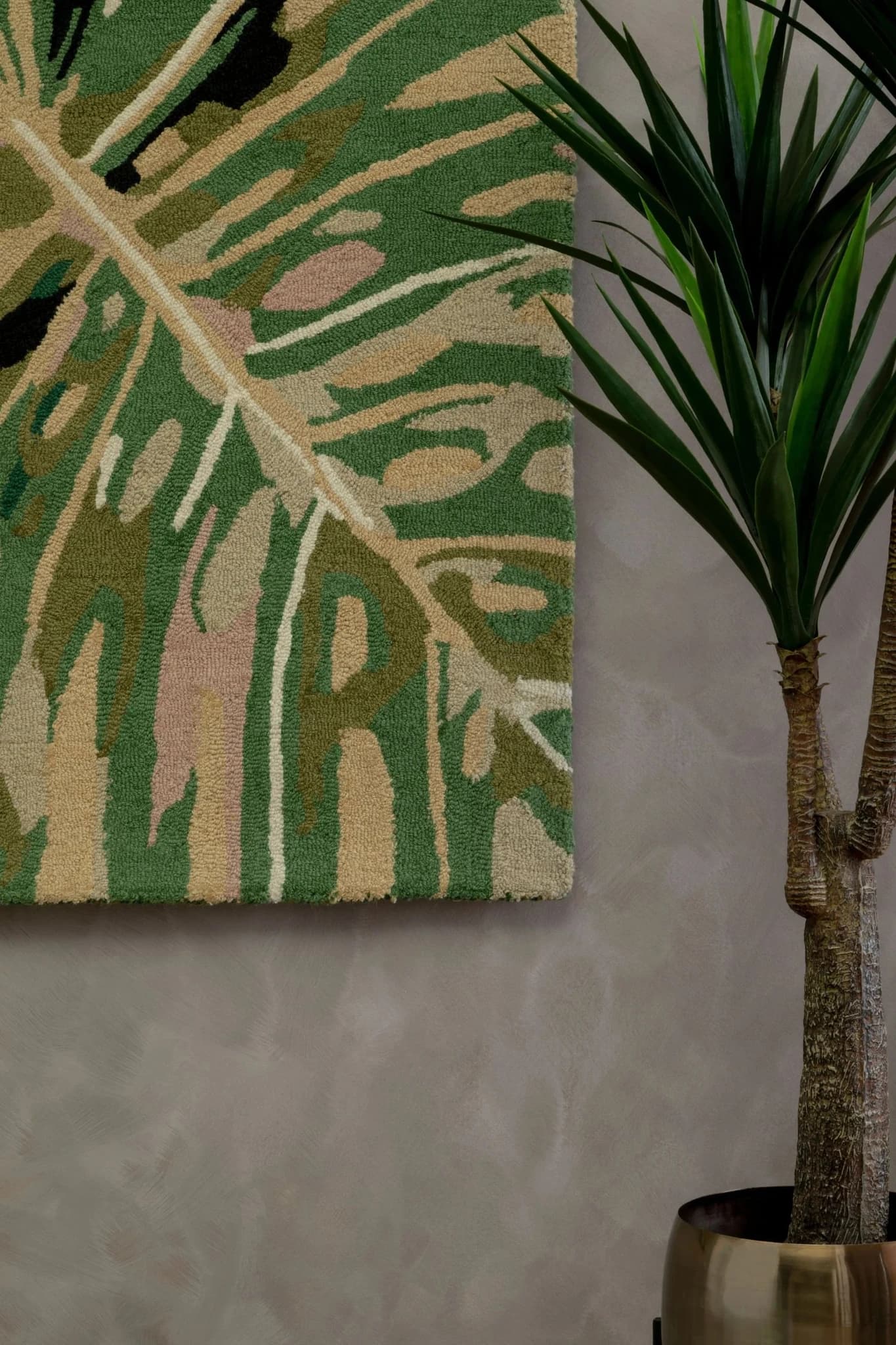 Bosie Moyo Green Rug - Decorative, photo 3 of 6