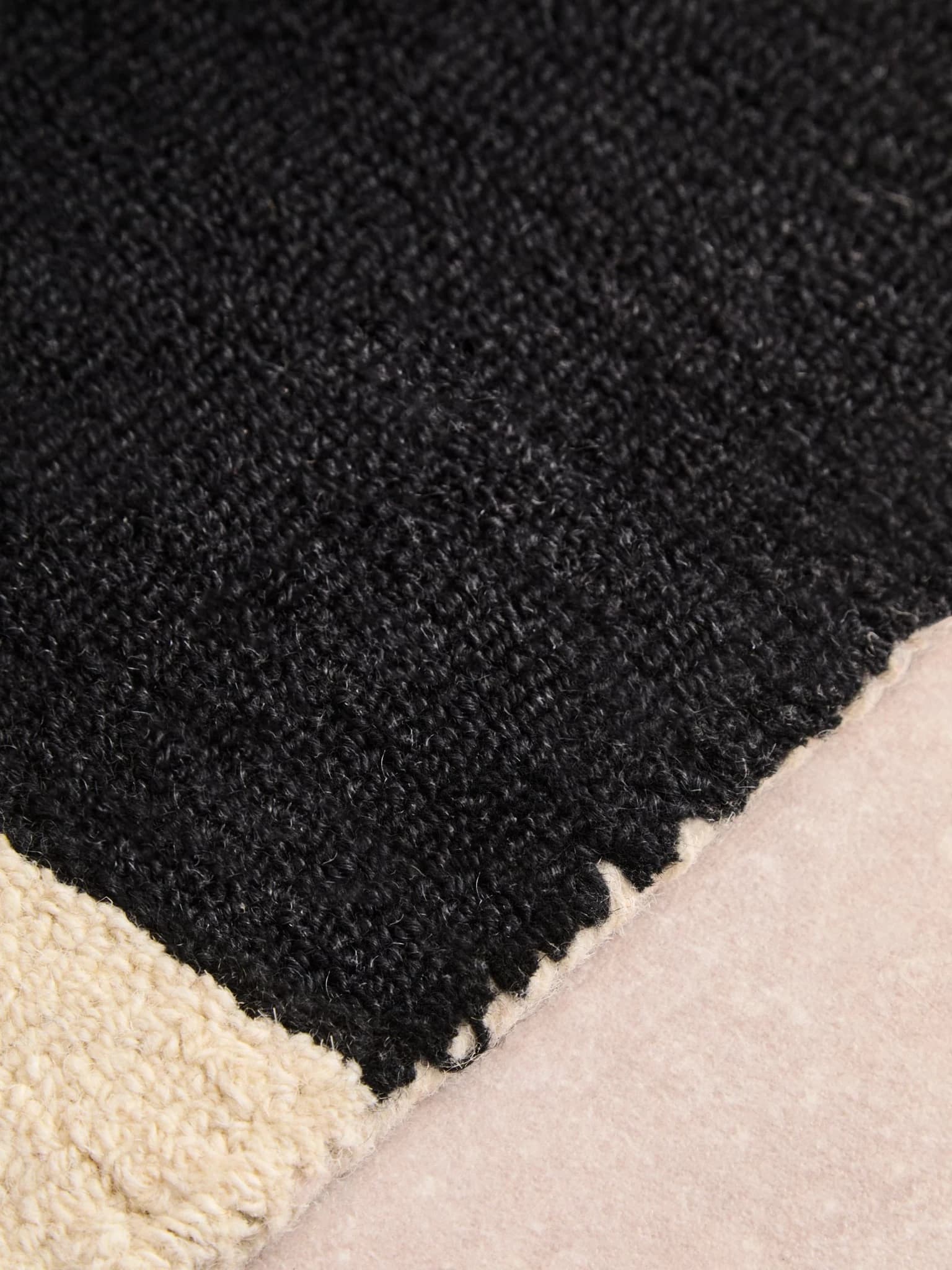 Bosie Milana Large Black and White Geometric Rug - Decorative, photo 4 of 8