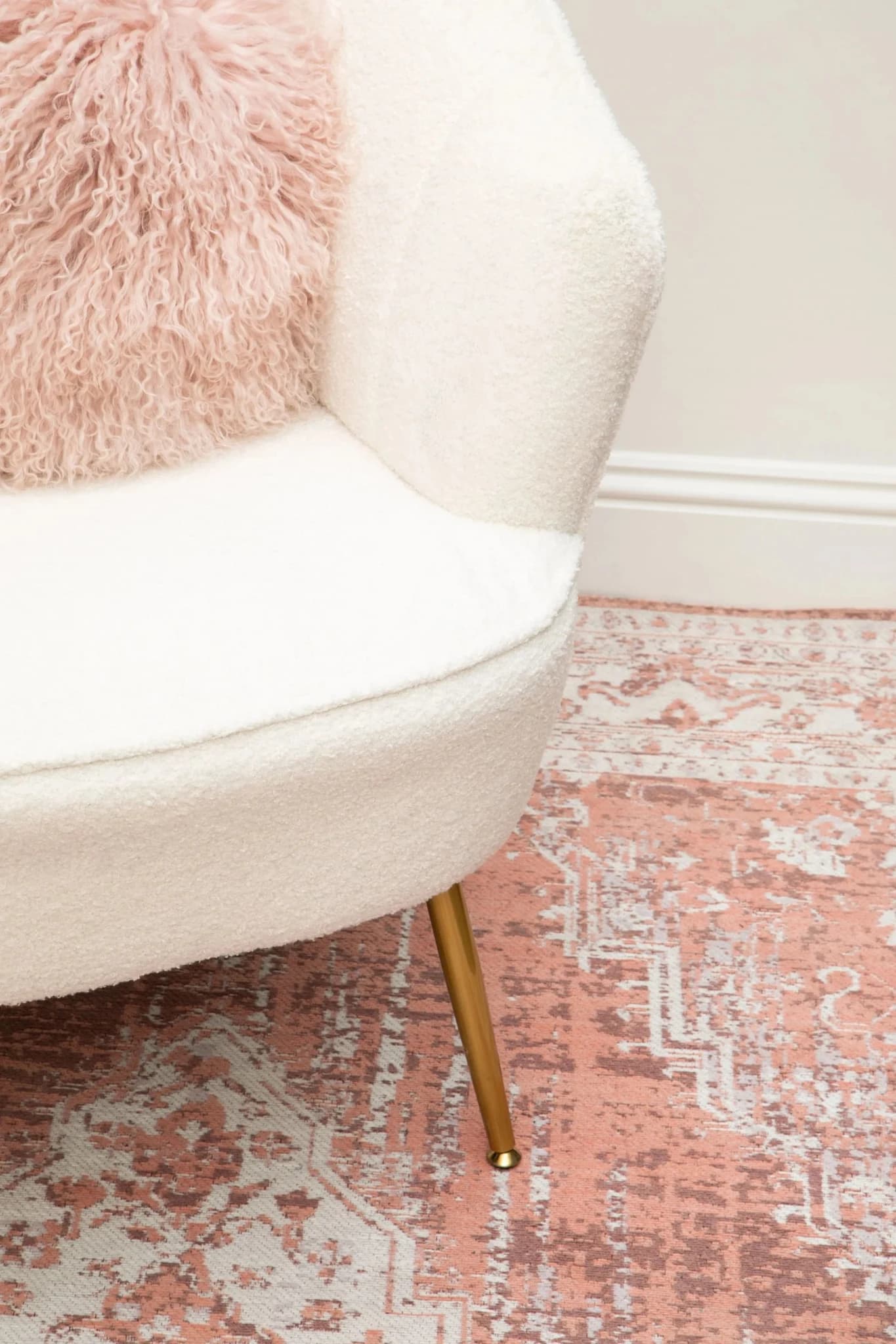 Bosie Morvi Large Pink Rug - Decorative, photo 8 of 8