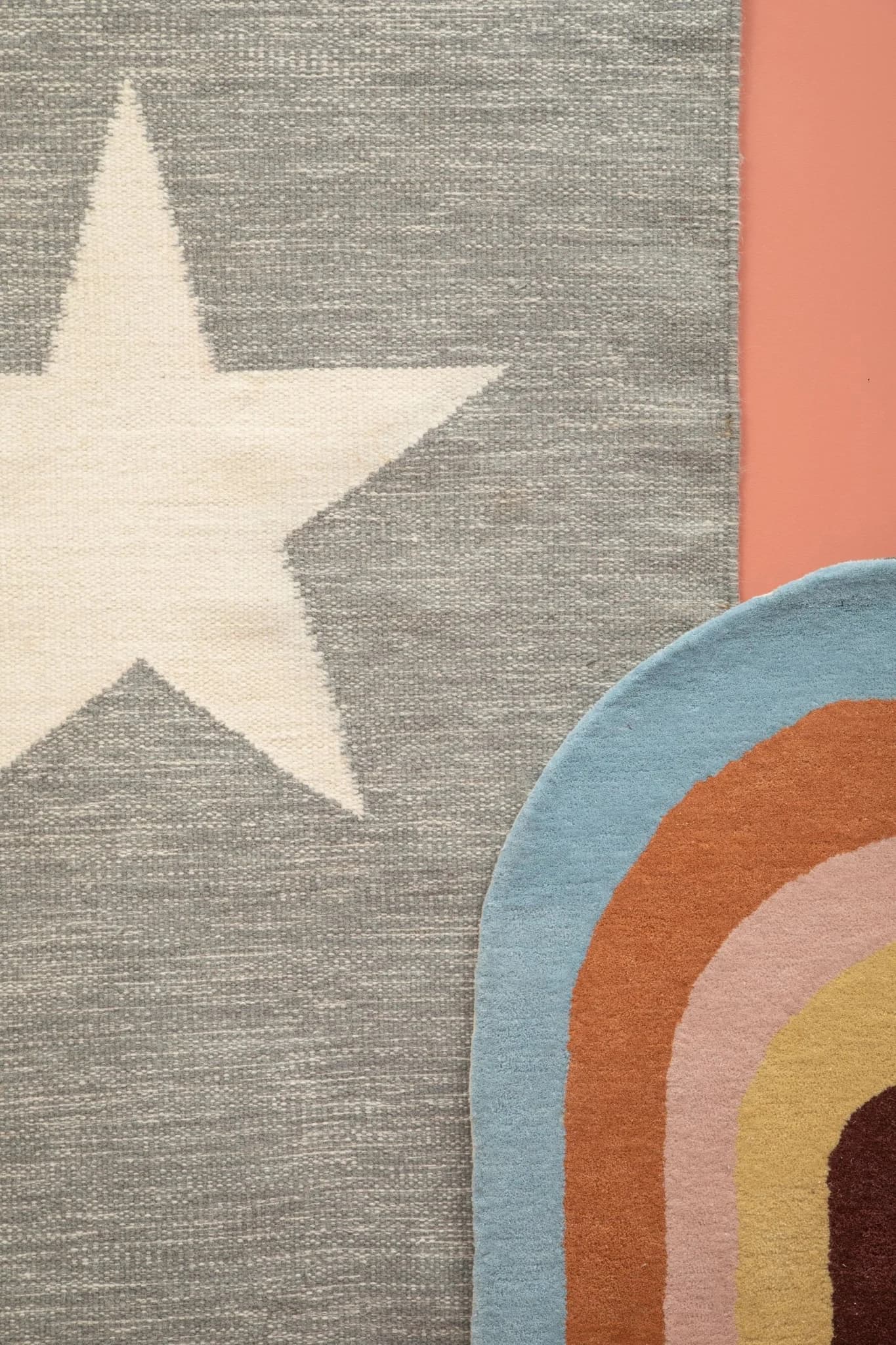 Kids Rainbow Rug - Decorative, photo 2 of 3
