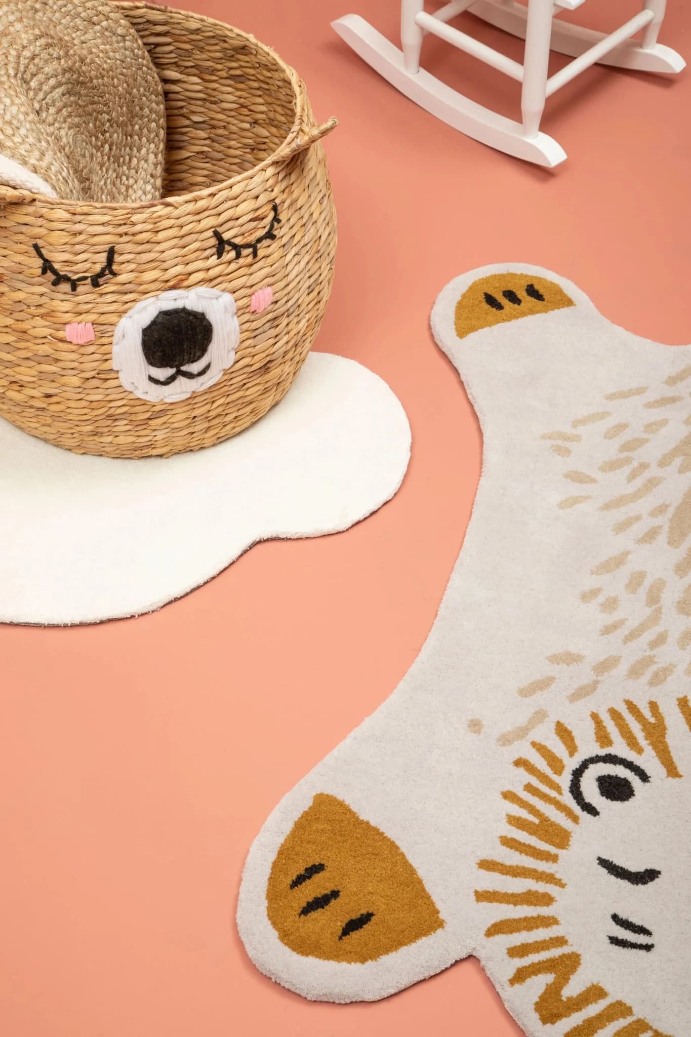 Kids White Rug - Decorative, photo 3 of 3