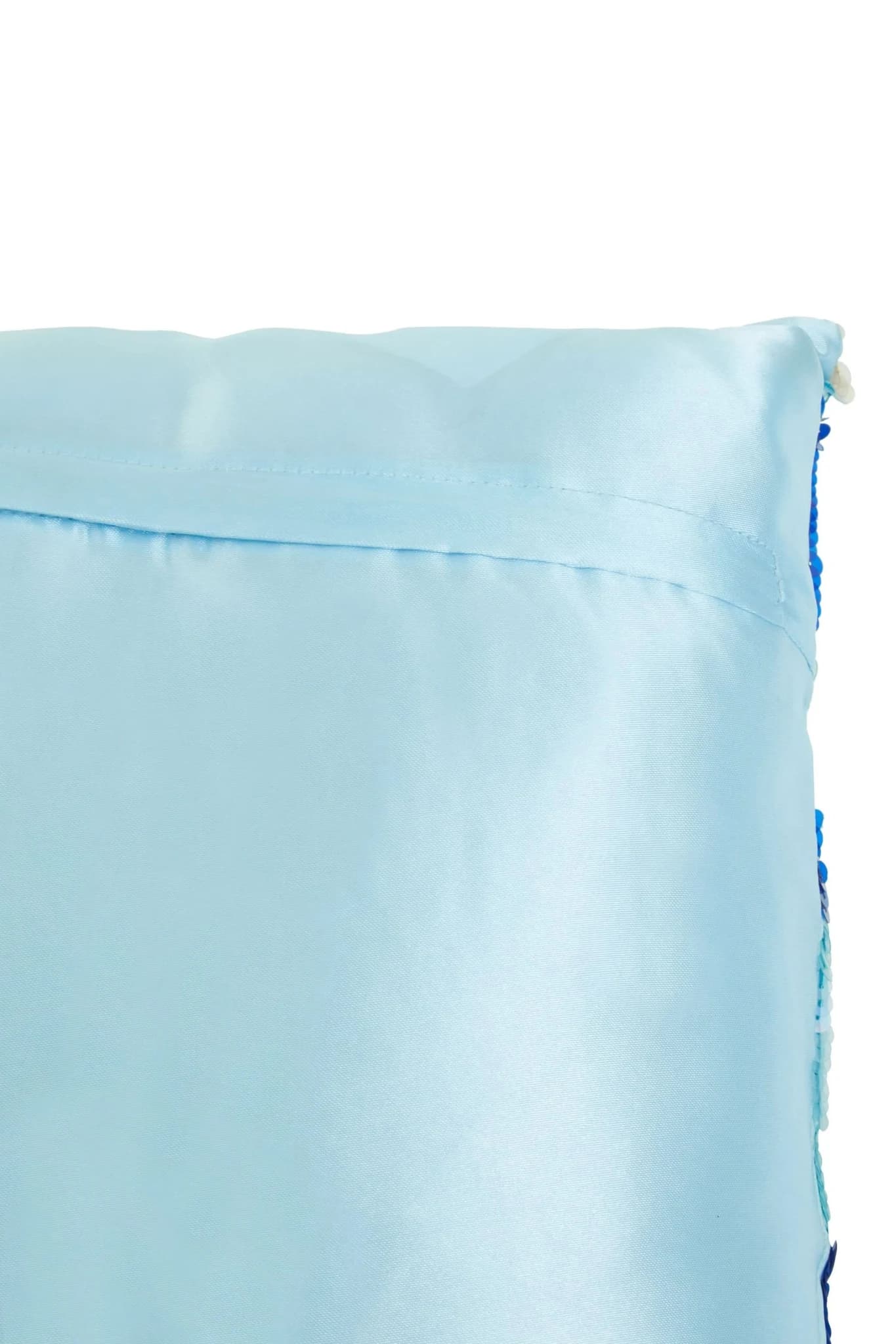 Diva Sequins Turquoise Cushion - Decorative, photo 2 of 4