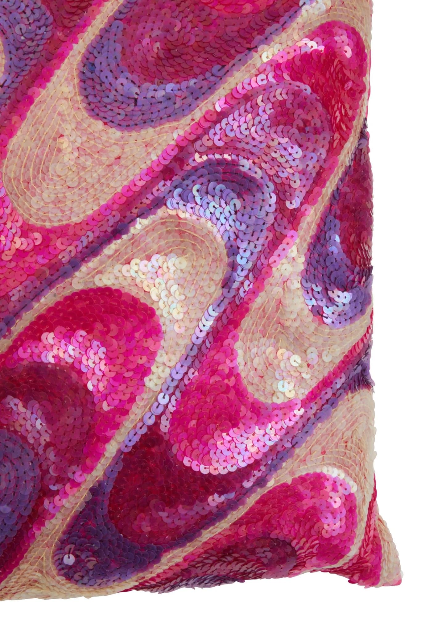 Diva Sequins Pink Cushion - Decorative, photo 4 of 4