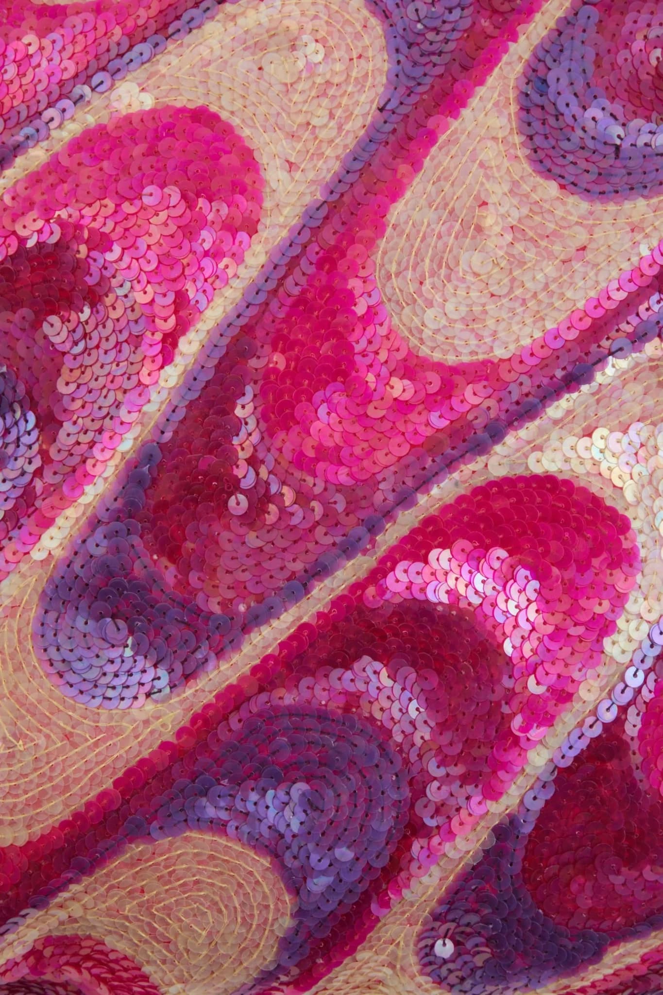 Diva Sequins Pink Cushion - Decorative, photo 3 of 4