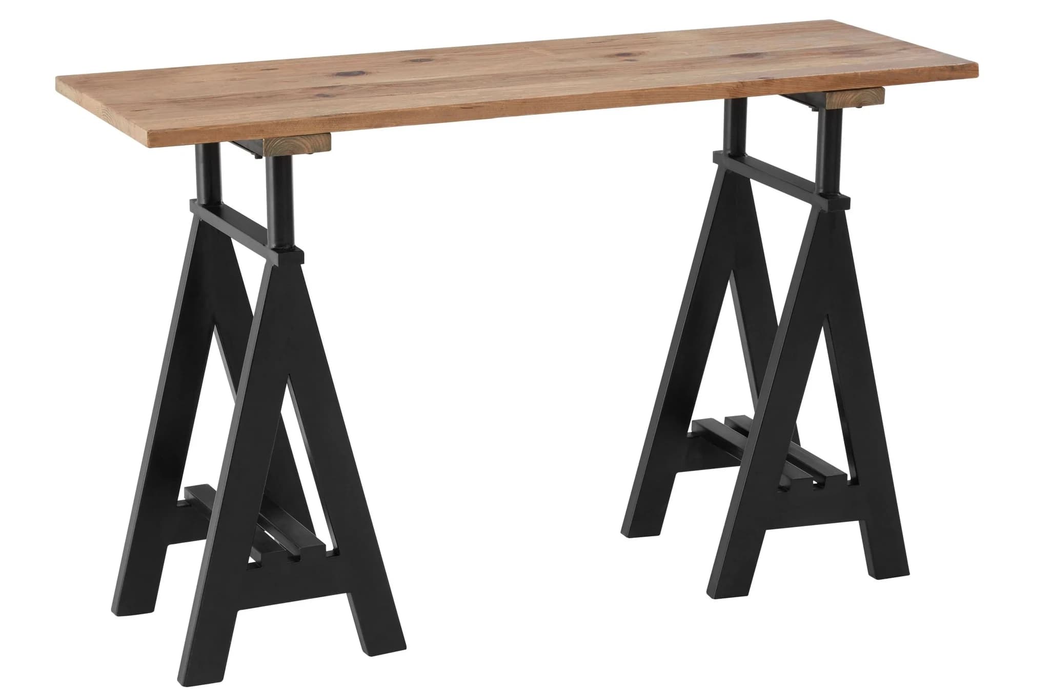 Hampstead Pine Wood And Iron Console Table - Tables, photo 3 of 5