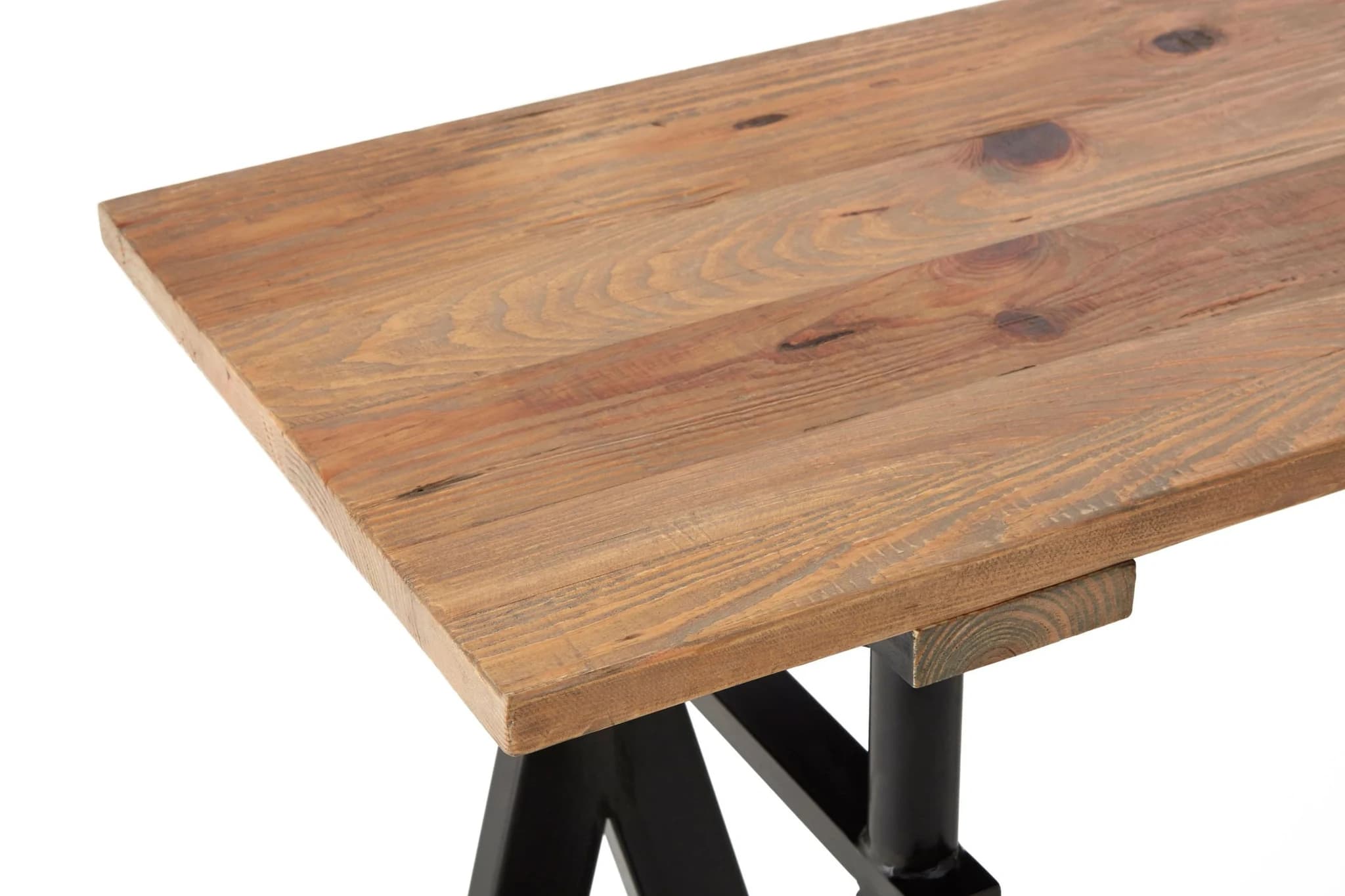 Hampstead Pine Wood And Iron Console Table - Tables, photo 4 of 5