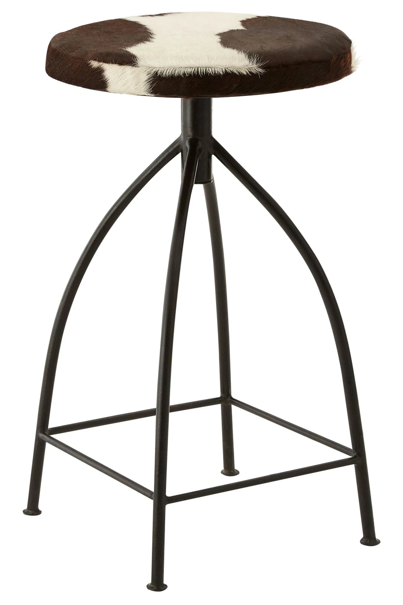 Boho Hair on Leather Bar Stool - Seating, photo 2 of 5
