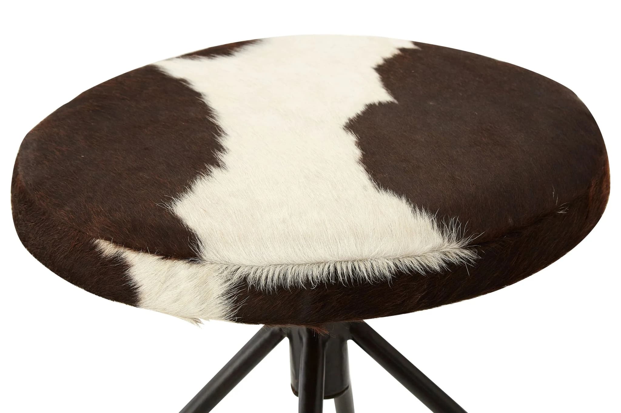 Boho Hair on Leather Bar Stool - Seating, photo 5 of 5
