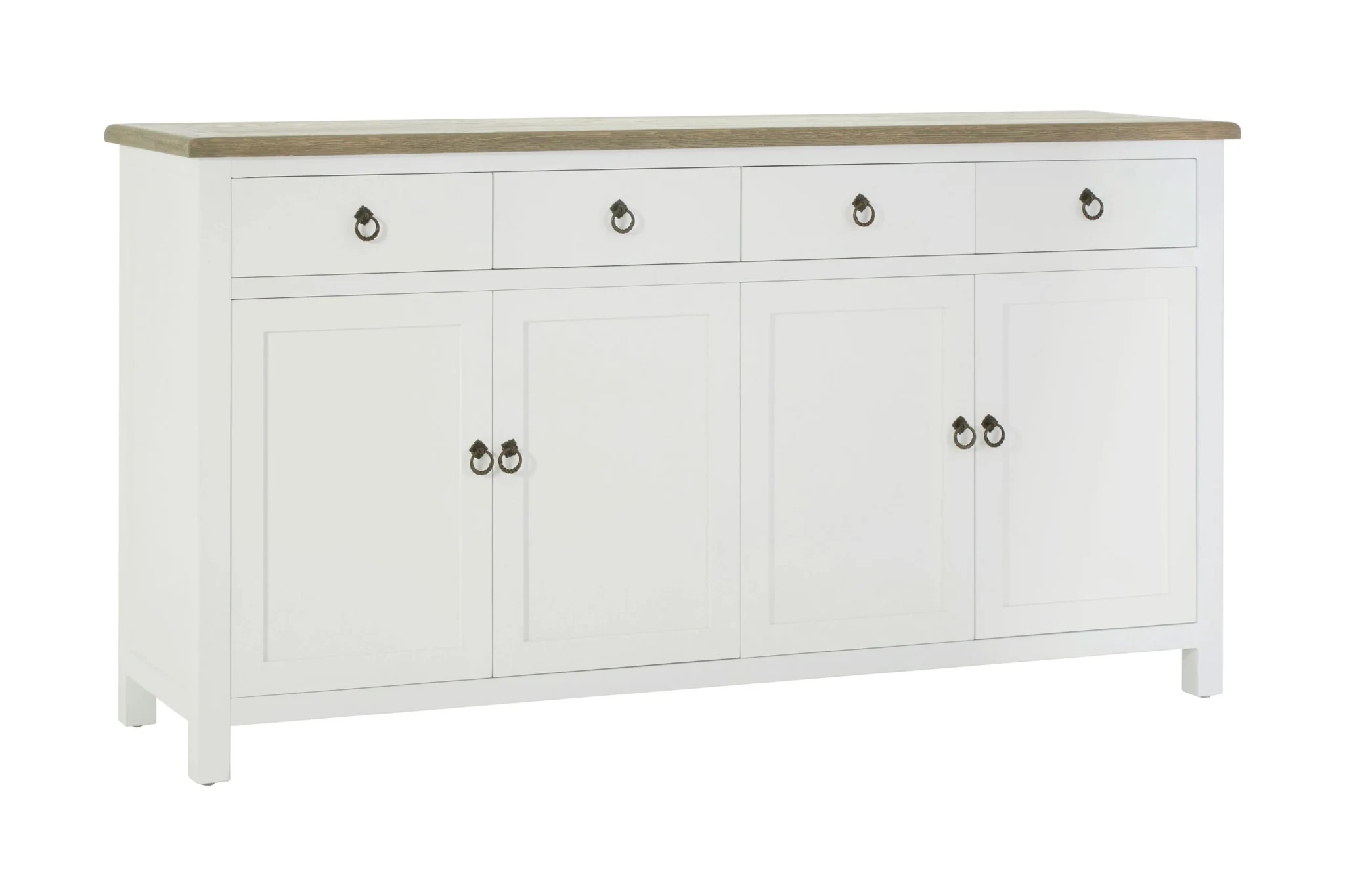 Hampstead White Sideboard with Oak Wood Top - Bookcases & shelving, photo 4 of 8
